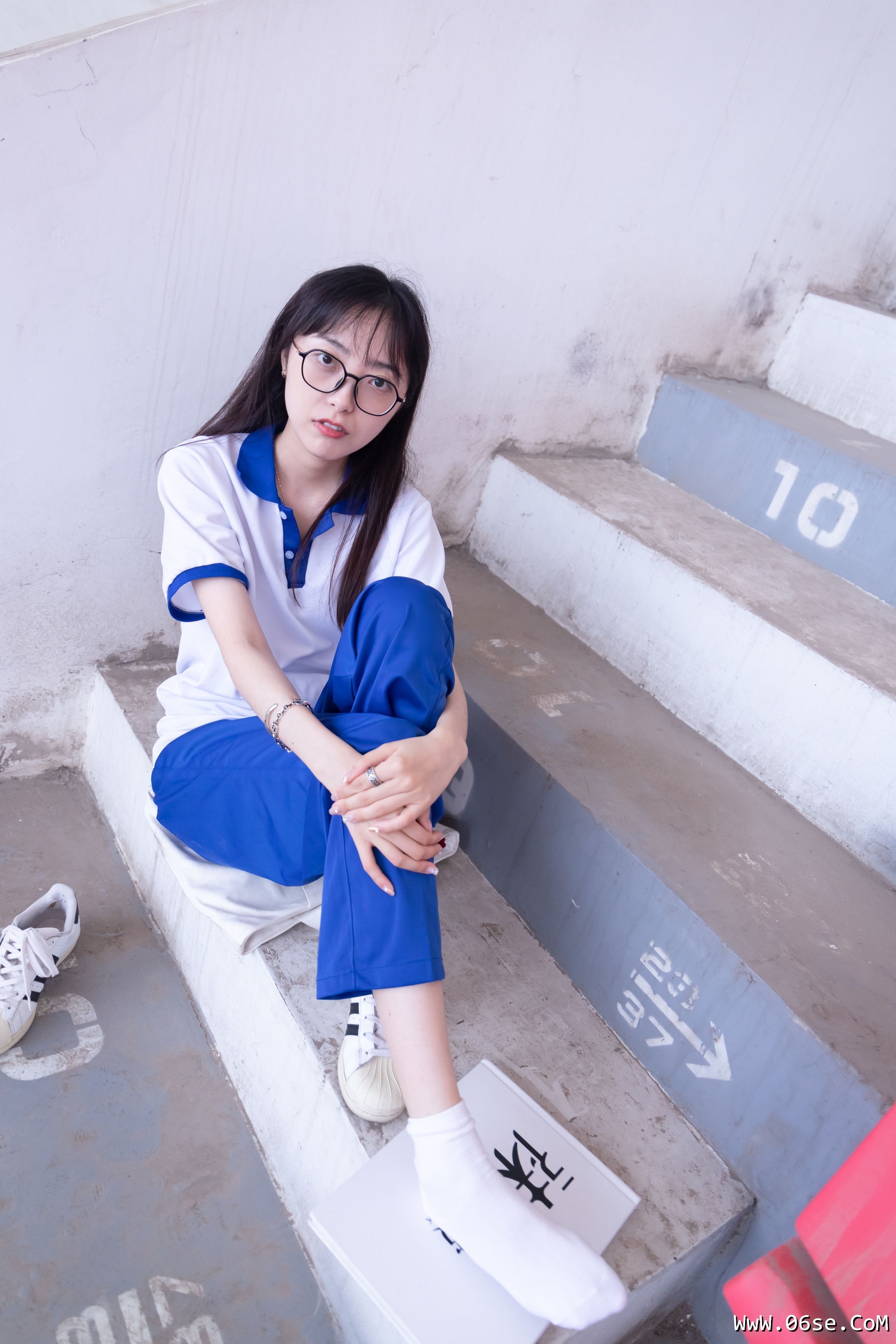 图片[55]-BoBoSocks袜啵啵 No.002 稚予-校服、贝壳头、白棉袜、裸足[139P]-六色网