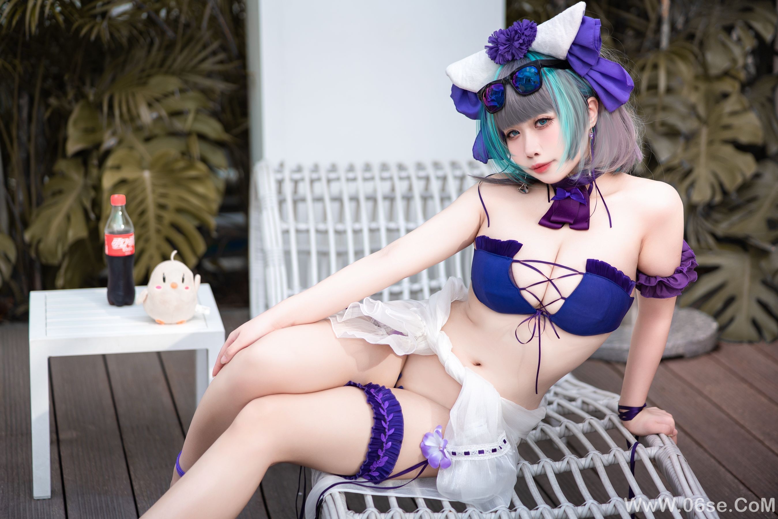 图片[31]-贞子蜜桃 – 碧蓝航线 柴郡泳装[46P]-六色网