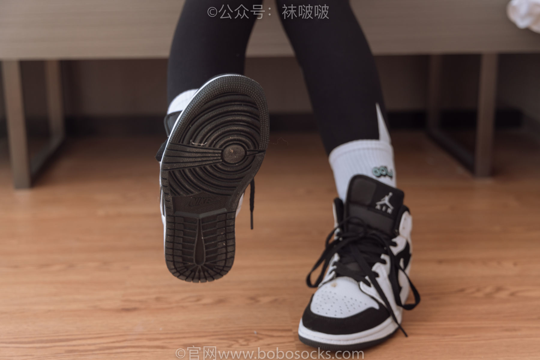 图片[13]-BoBoSocks袜啵啵 No.059 砂糖-AJ板鞋、白棉袜、裸足[142P]-六色网