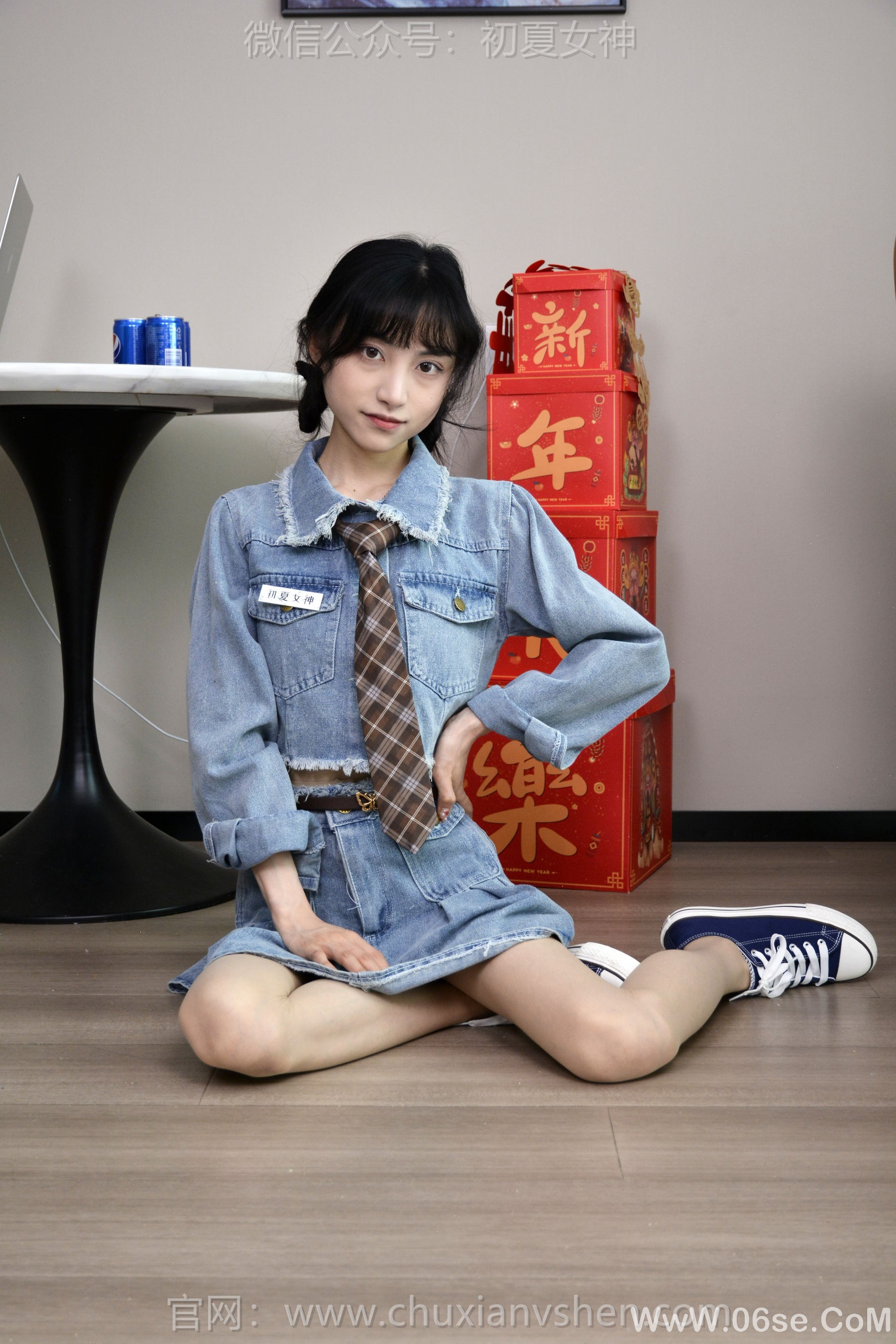 图片[93]-初夏女神 No.247 柒柒 浪漫牛仔[140P]-六色网
