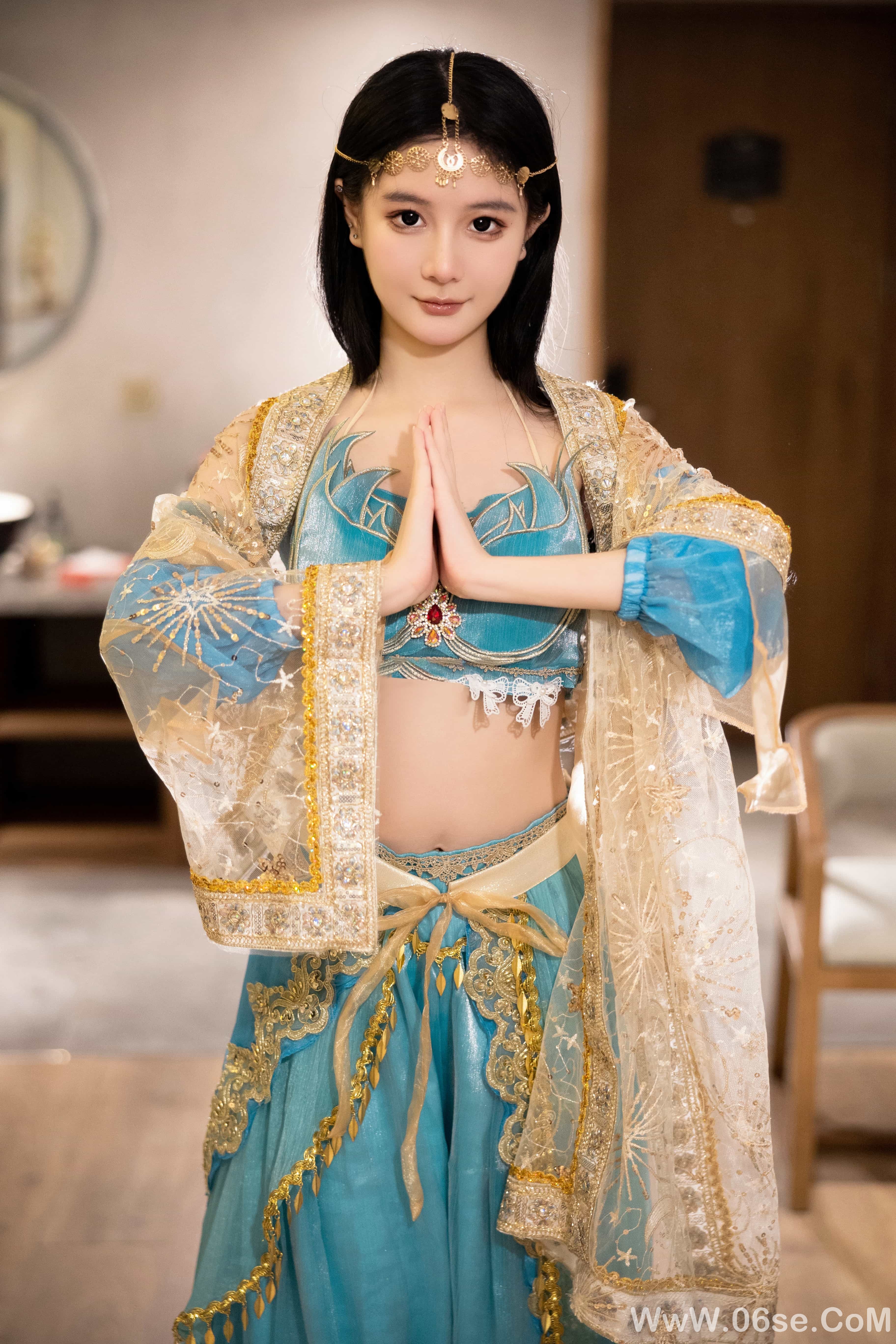 图片[23]-谢小蒽(幼幼) – 西域舞娘写真[92P]-六色网