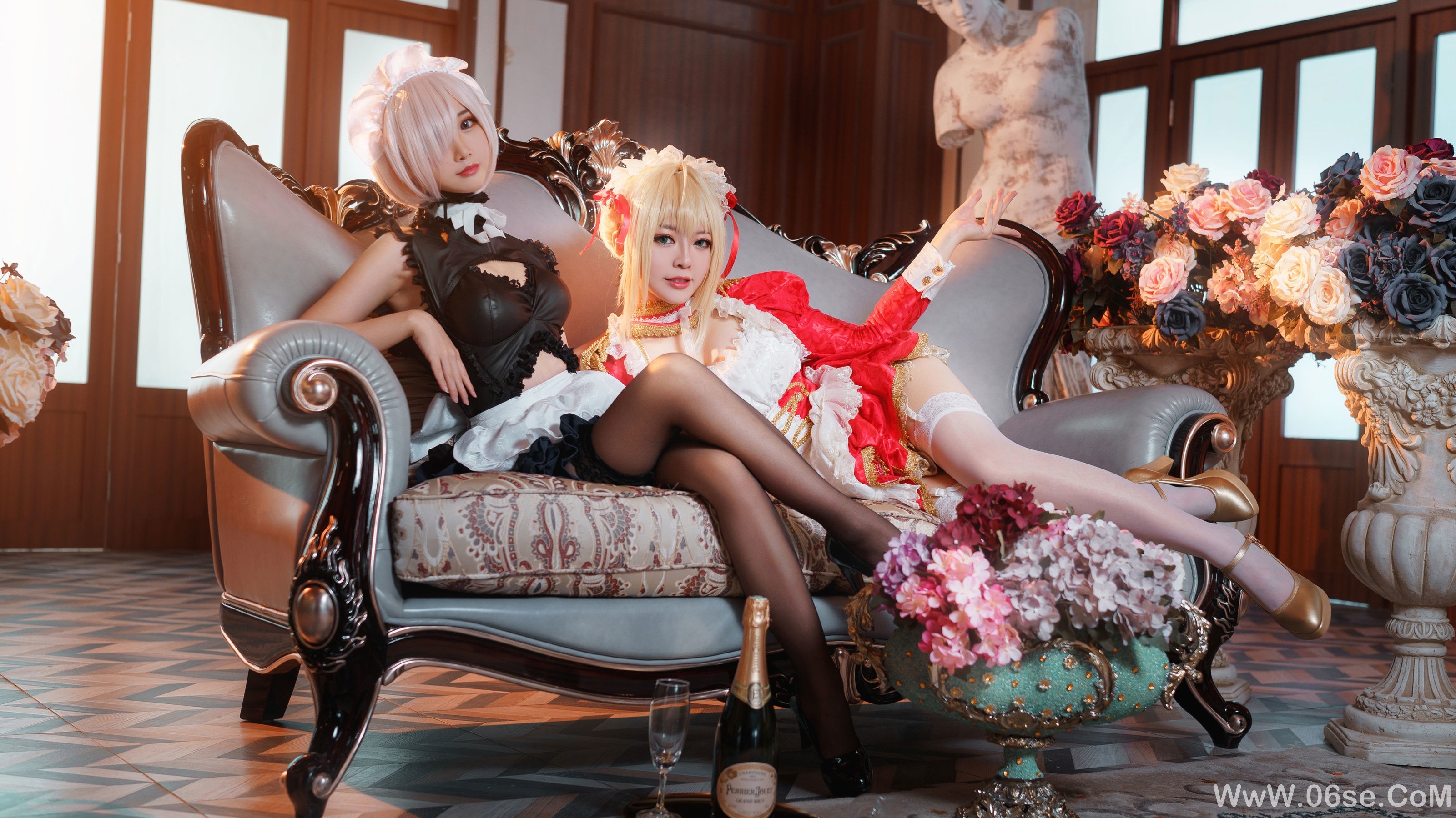 图片[20]-半半子&面饼仙儿 Claudius x Kyrielight Maid[22P]-六色网