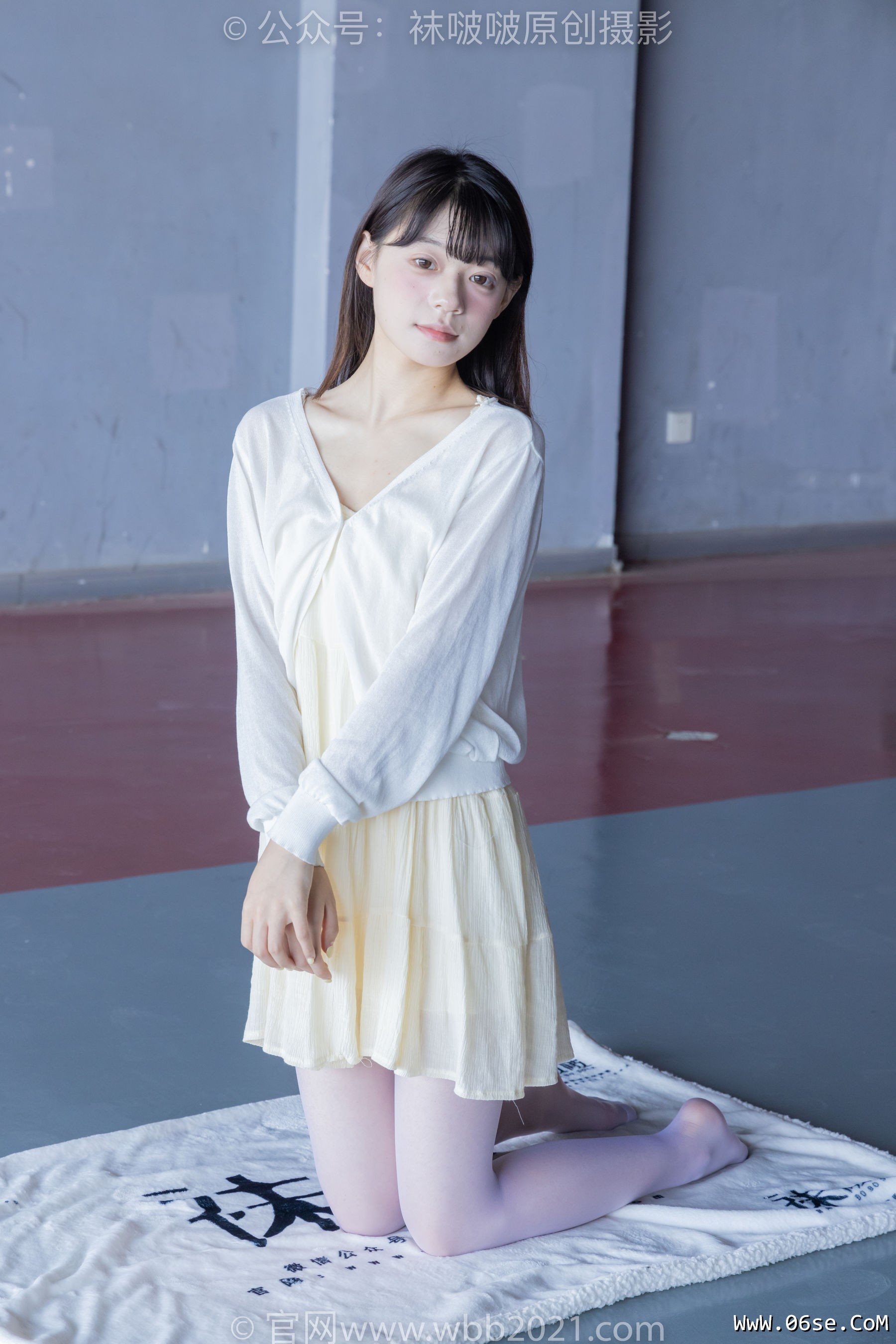 图片[4]-BoBoSocks袜啵啵 No.395 糯米 -板鞋、白丝[145P]-六色网