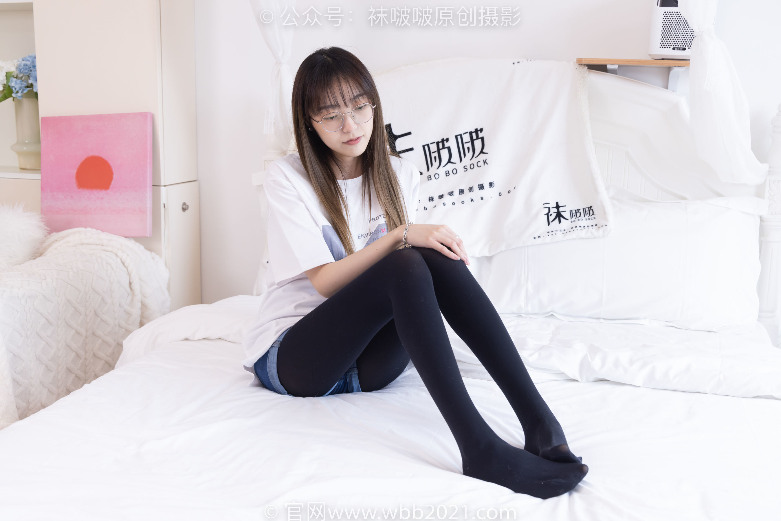 图片[119]-BoBoSocks袜啵啵 No.330 稚予 -高跟鞋、厚黑丝[150P]-六色网