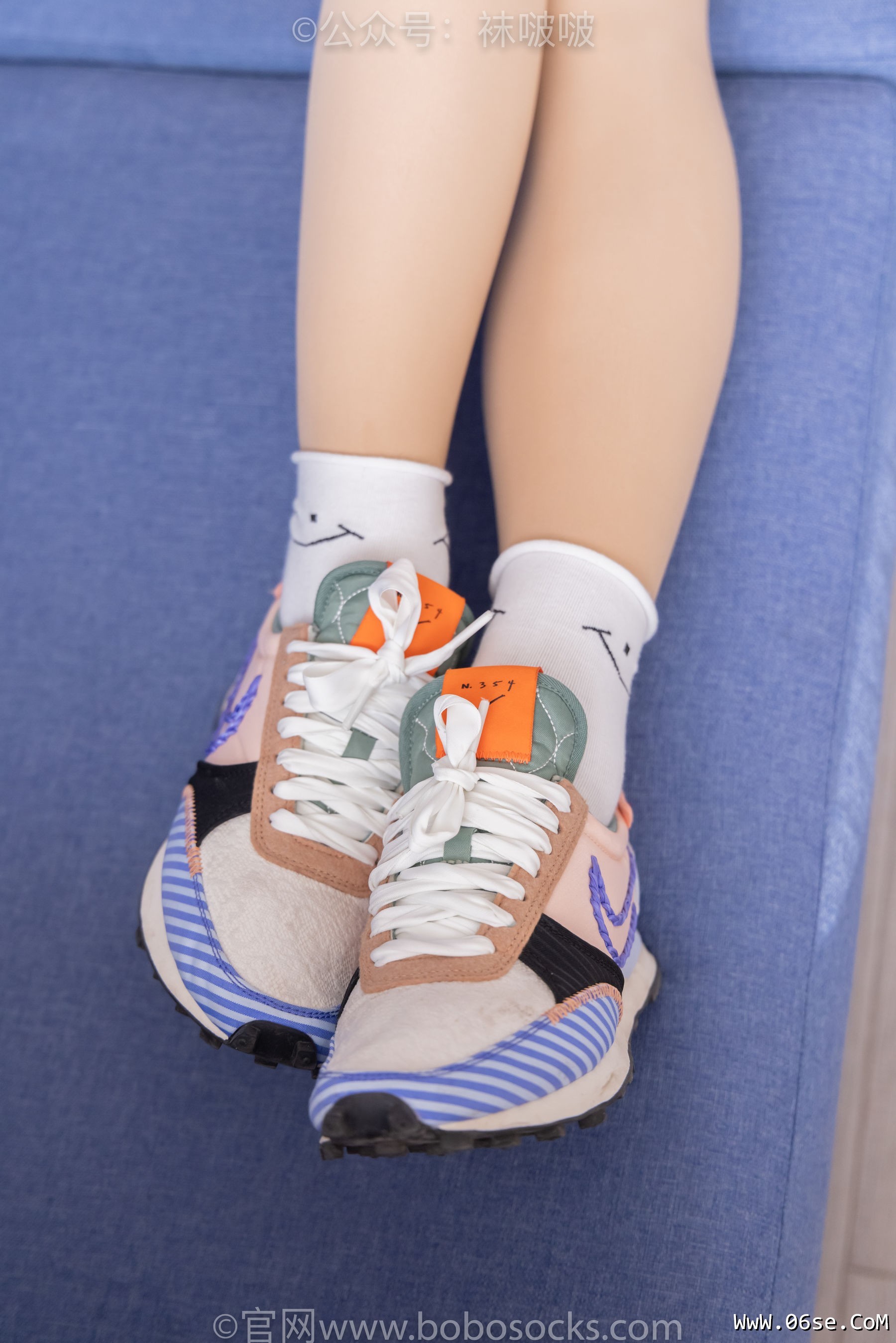 图片[27]-BoBoSocks袜啵啵 No.062 涵涵-运动鞋、白棉袜、厚肉丝[145P]-六色网