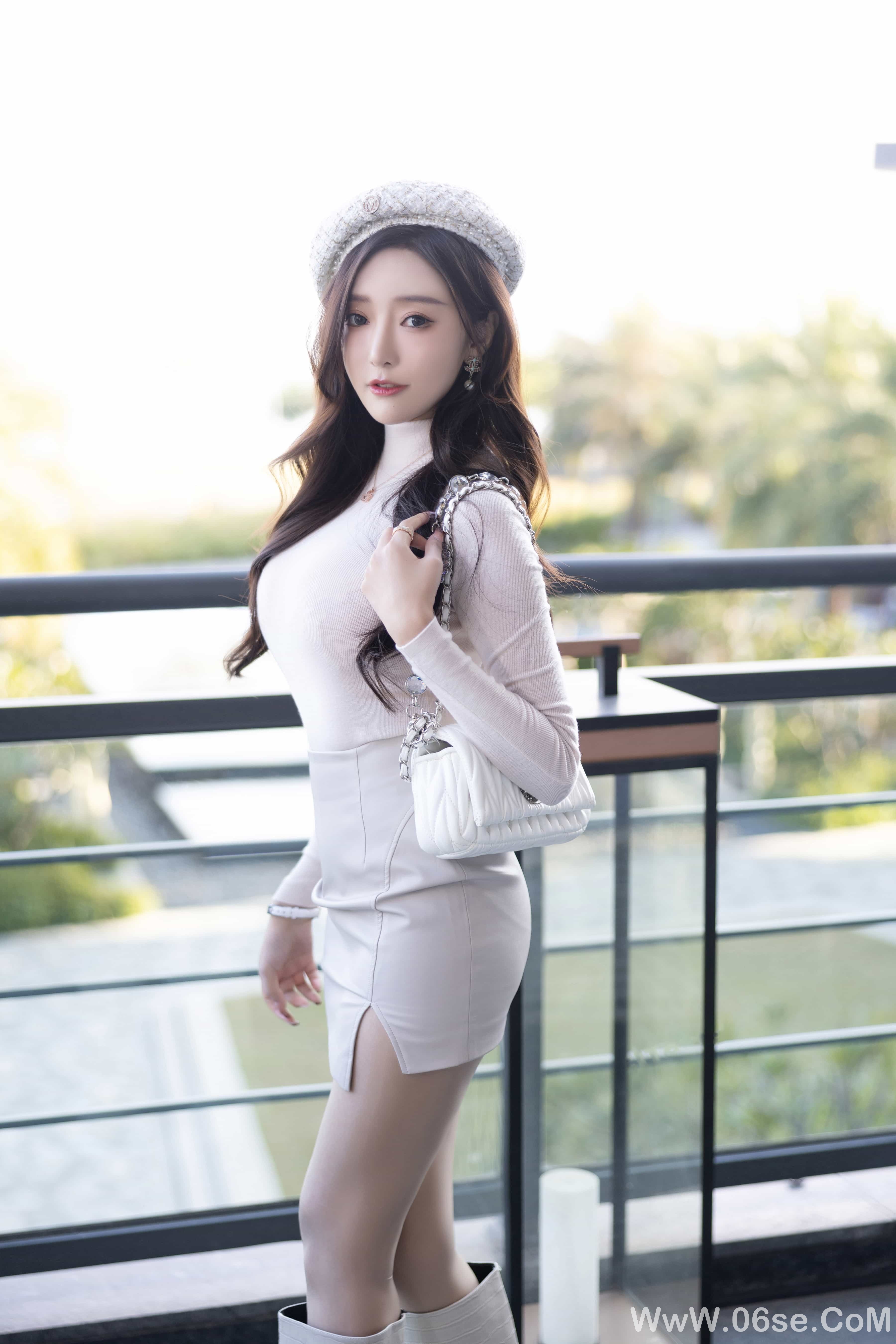 图片[35]-王馨瑶Yanni – 毛衣皮裙[112P]-六色网