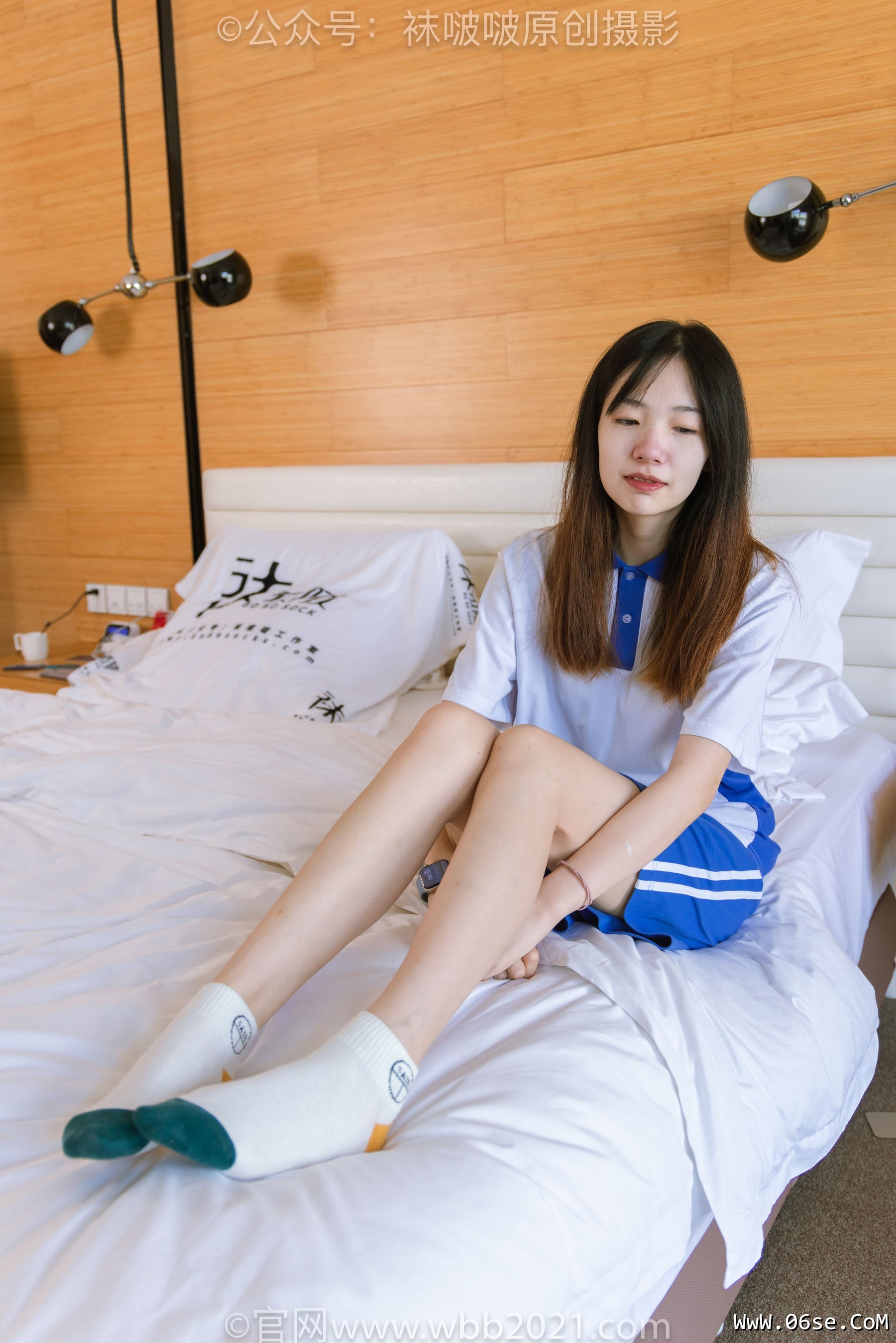 图片[113]-BoBoSocks袜啵啵 No.336 小甜豆 -校服、帆布鞋、白棉袜、裸足[140P]-六色网