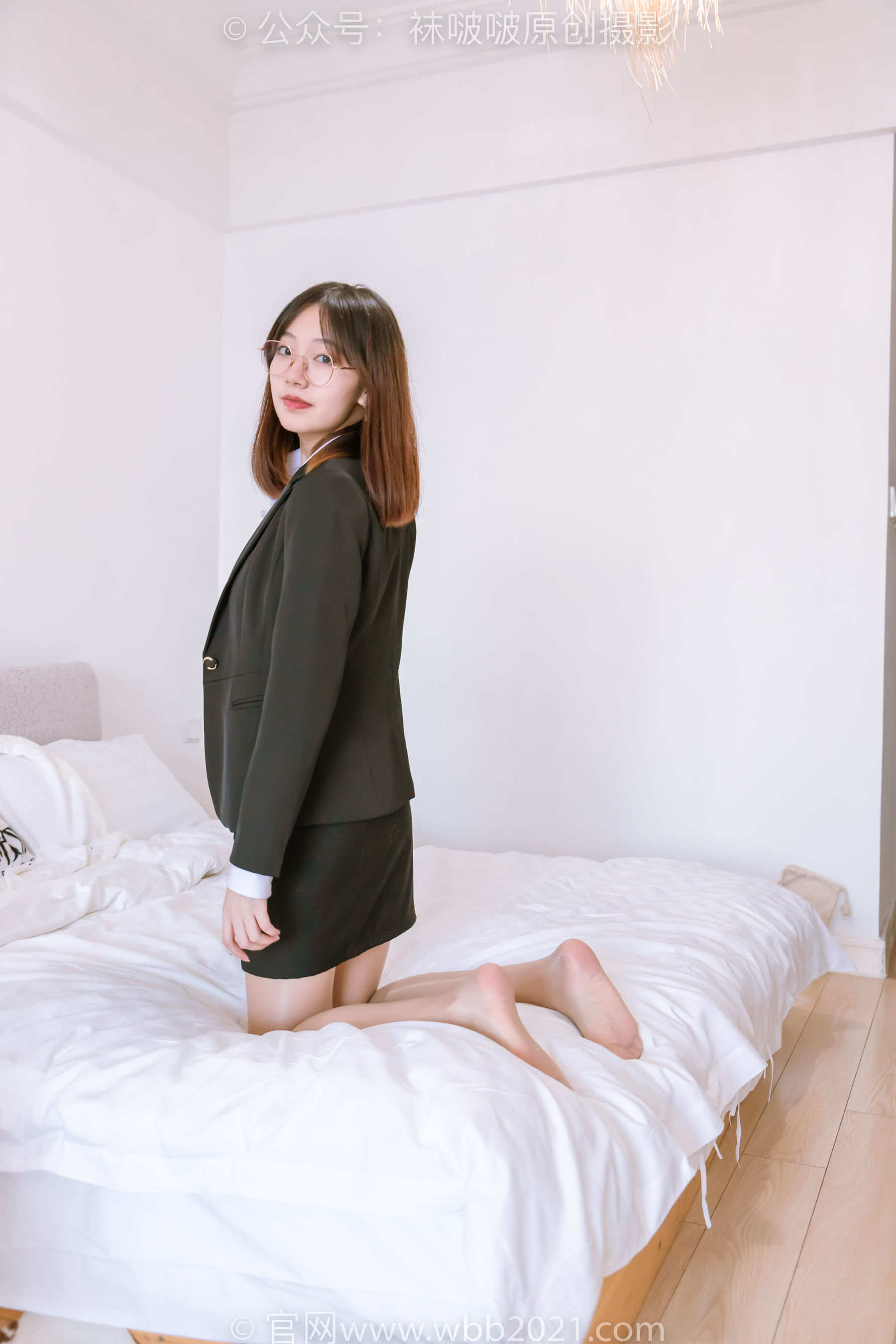 图片[101]-BoBoSocks袜啵啵 No.267 小甜豆 -高跟鞋、油亮肉丝、ol制服[129P]-六色网