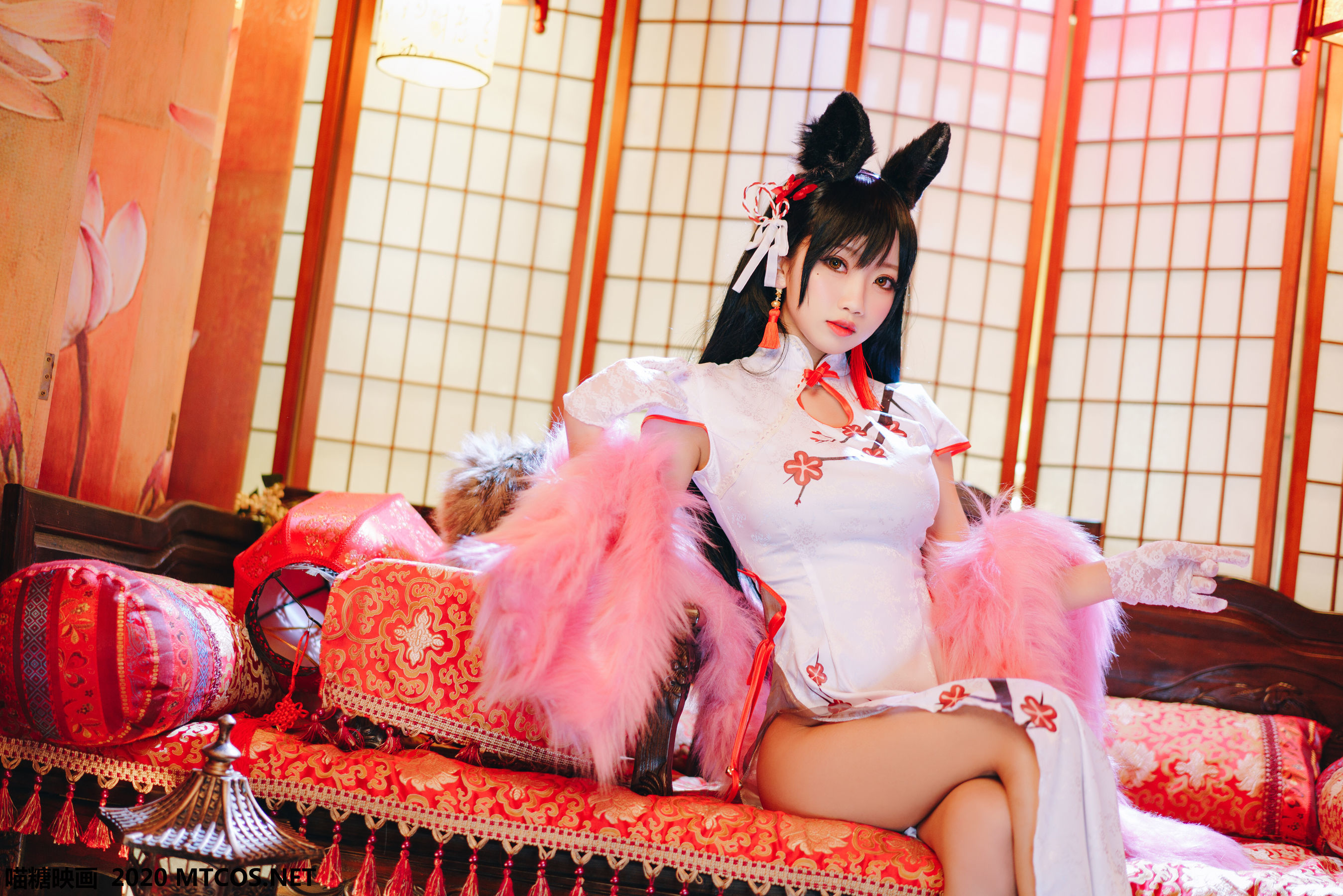 图片[4]-[喵糖映画] HML.001 新春旗袍 [24P]-六色网