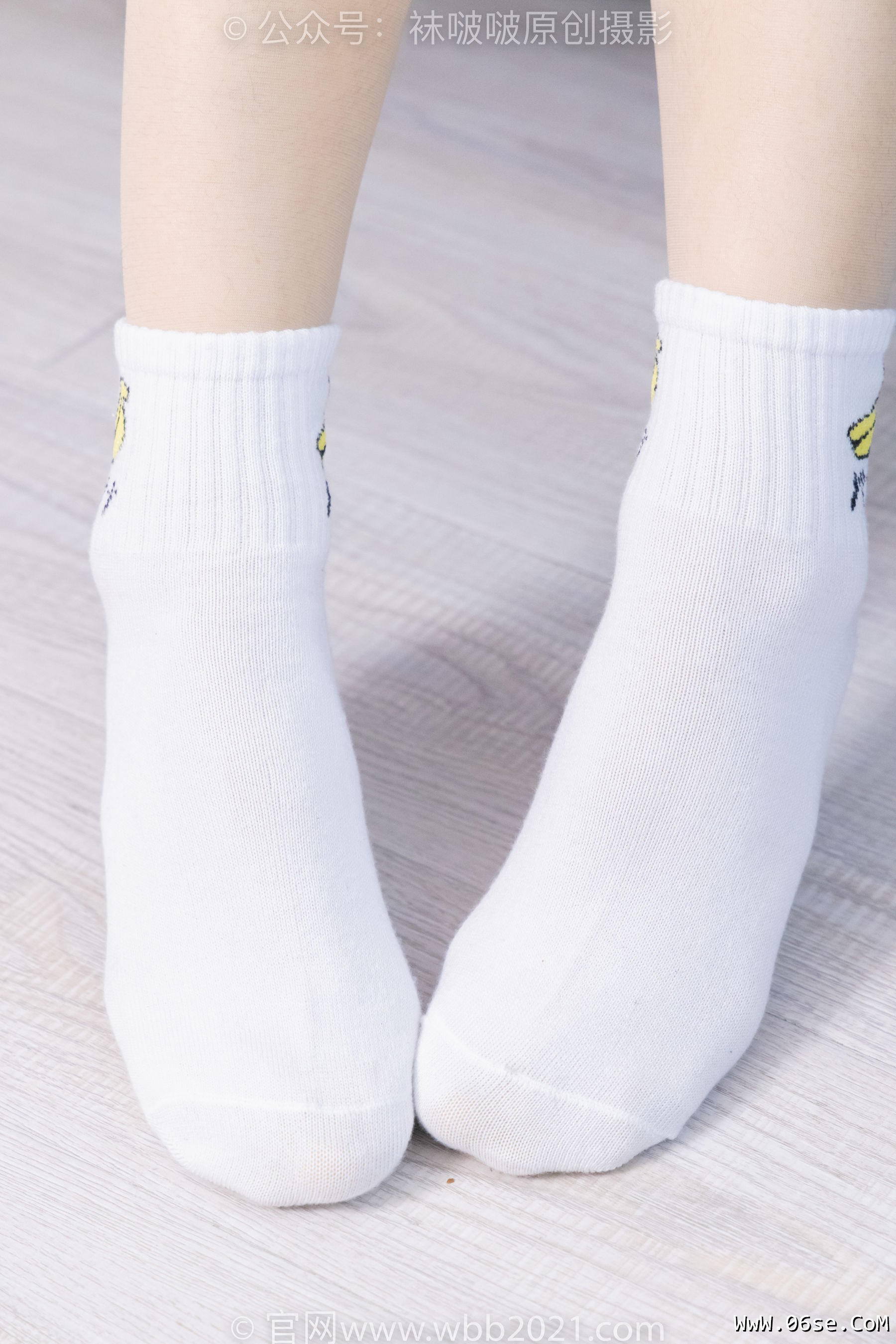 图片[124]-BoBoSocks袜啵啵 No.422 糯米 -长靴、白棉袜、肉丝[140P]-六色网
