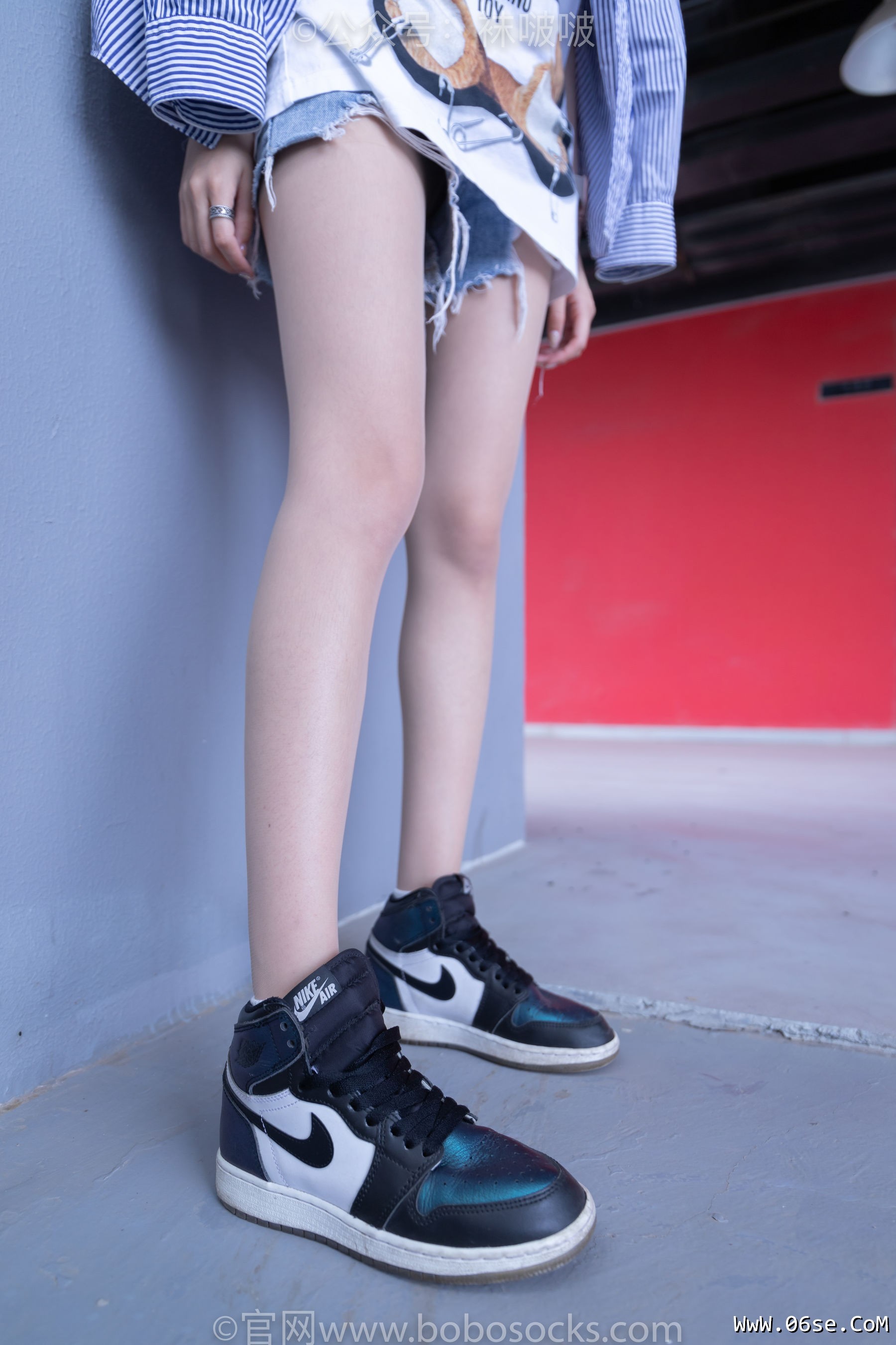 图片[19]-BoBoSocks袜啵啵 No.011 稚予-AJ、白色短棉袜、肉丝[139P]-六色网