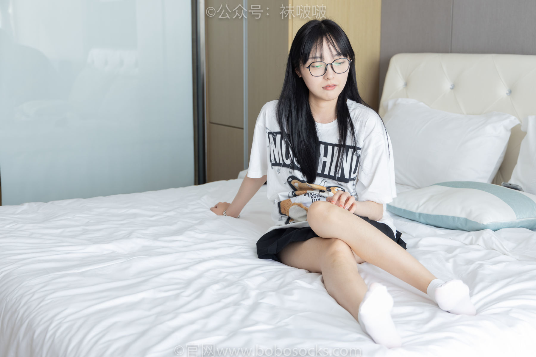图片[100]-BoBoSocks袜啵啵 No.033 稚予-贝壳头、天鹅绒黑袜、天鹅绒白袜[154P]-六色网