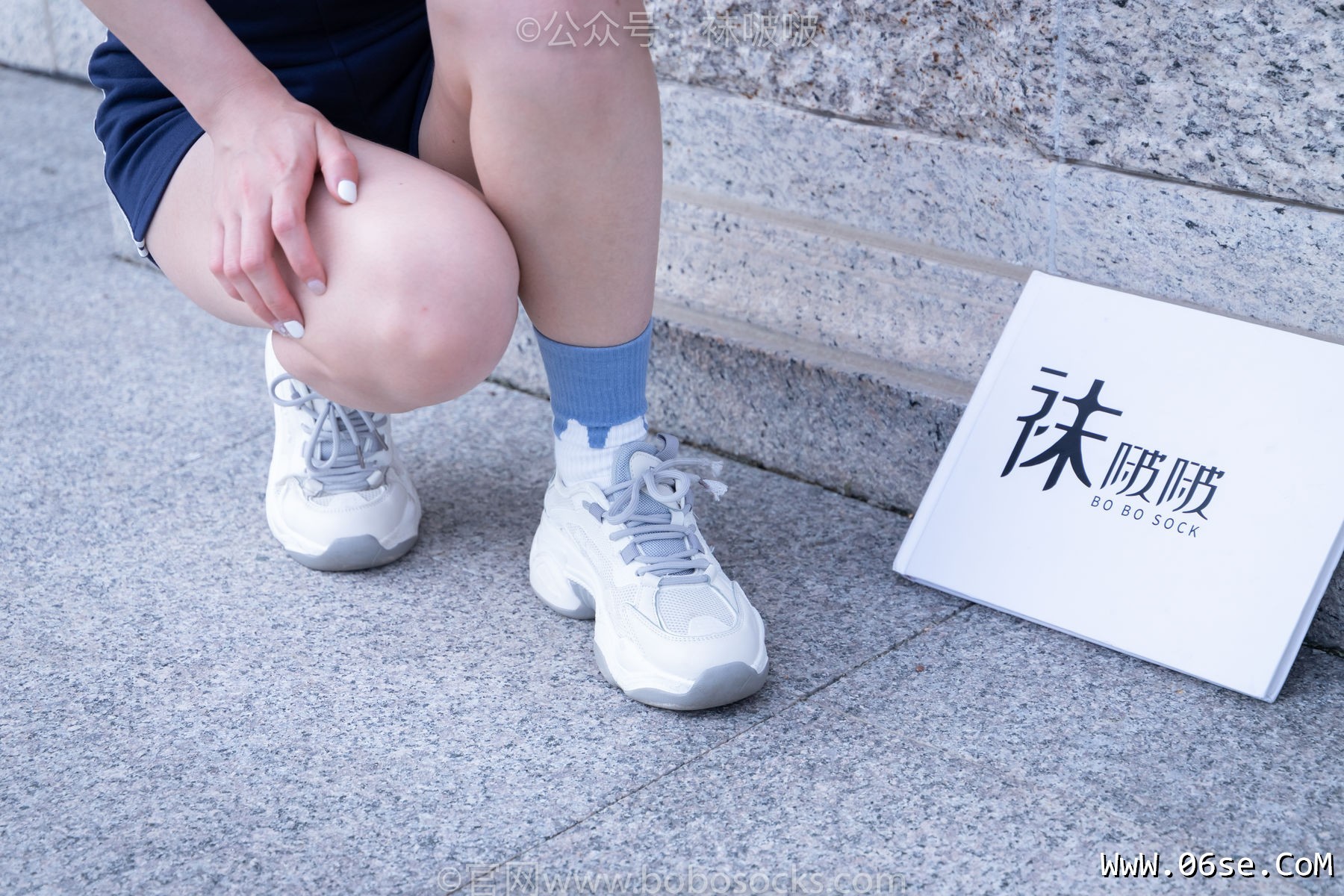 图片[13]-BoBoSocks袜啵啵 No.028 小米-运动鞋、白棉袜、裸足[133P]-六色网