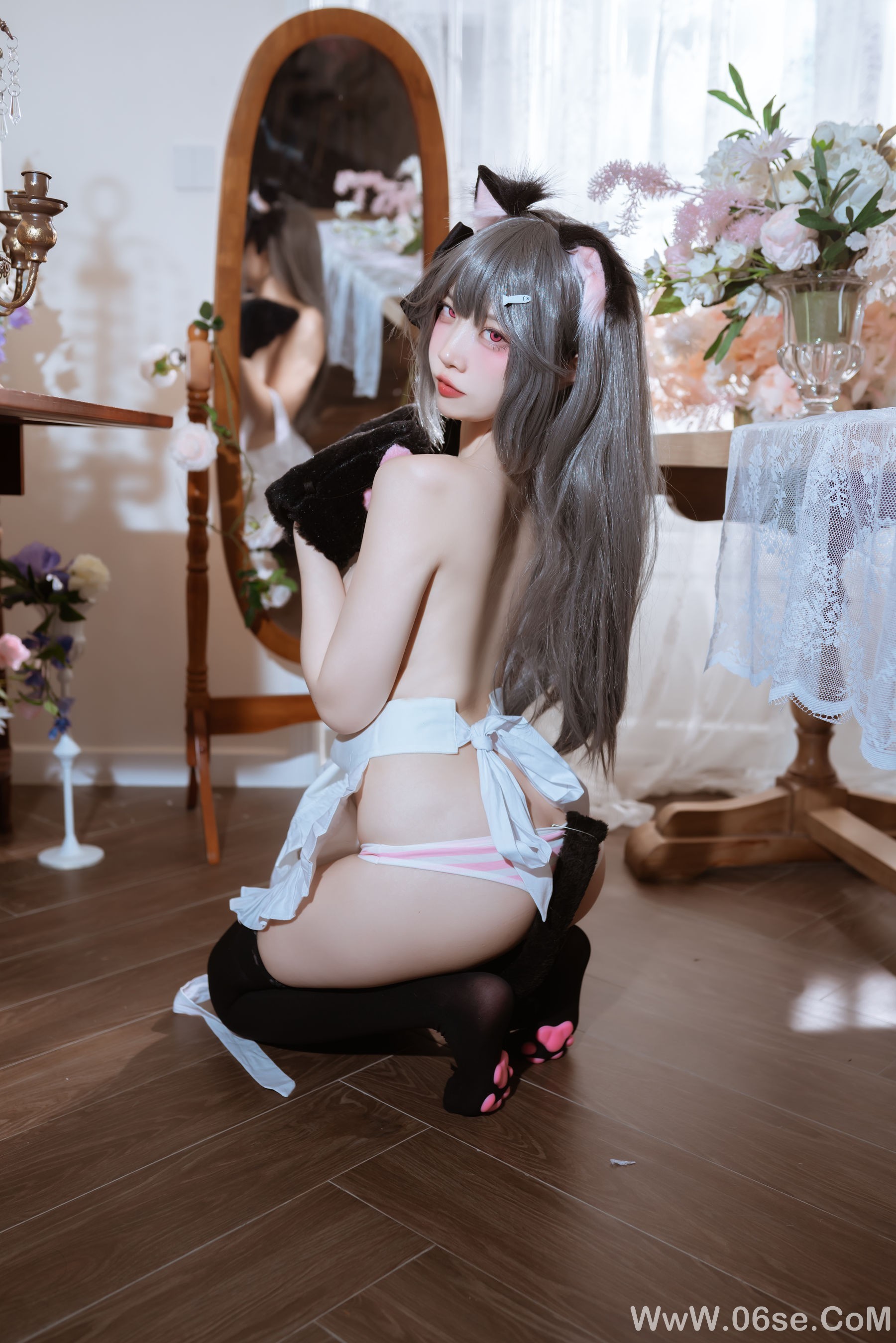 图片[7]-人气Coser二佐Nisa – 碧蓝水星纪念围裙[41P]-六色网