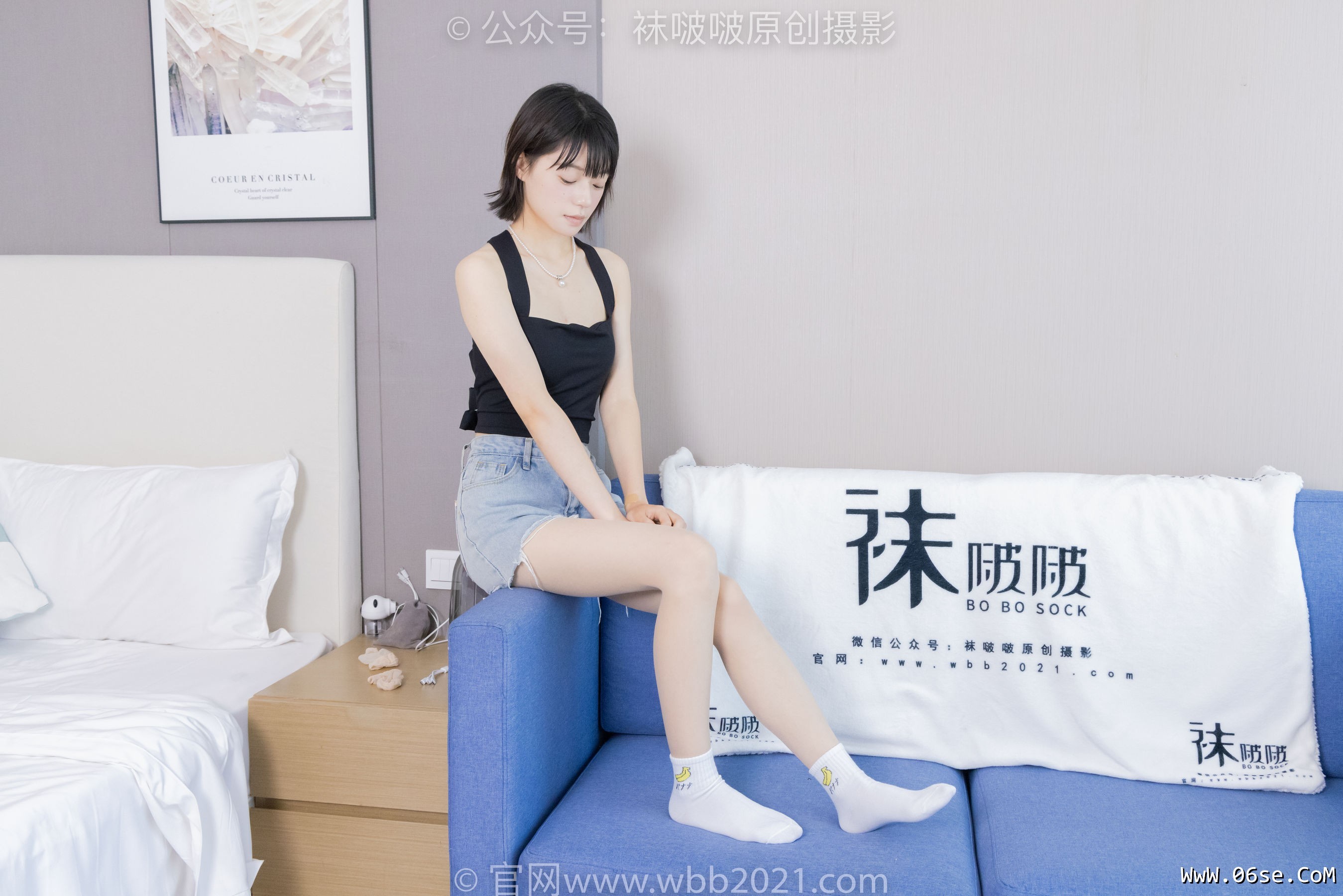 图片[91]-BoBoSocks袜啵啵 No.422 糯米 -长靴、白棉袜、肉丝[140P]-六色网