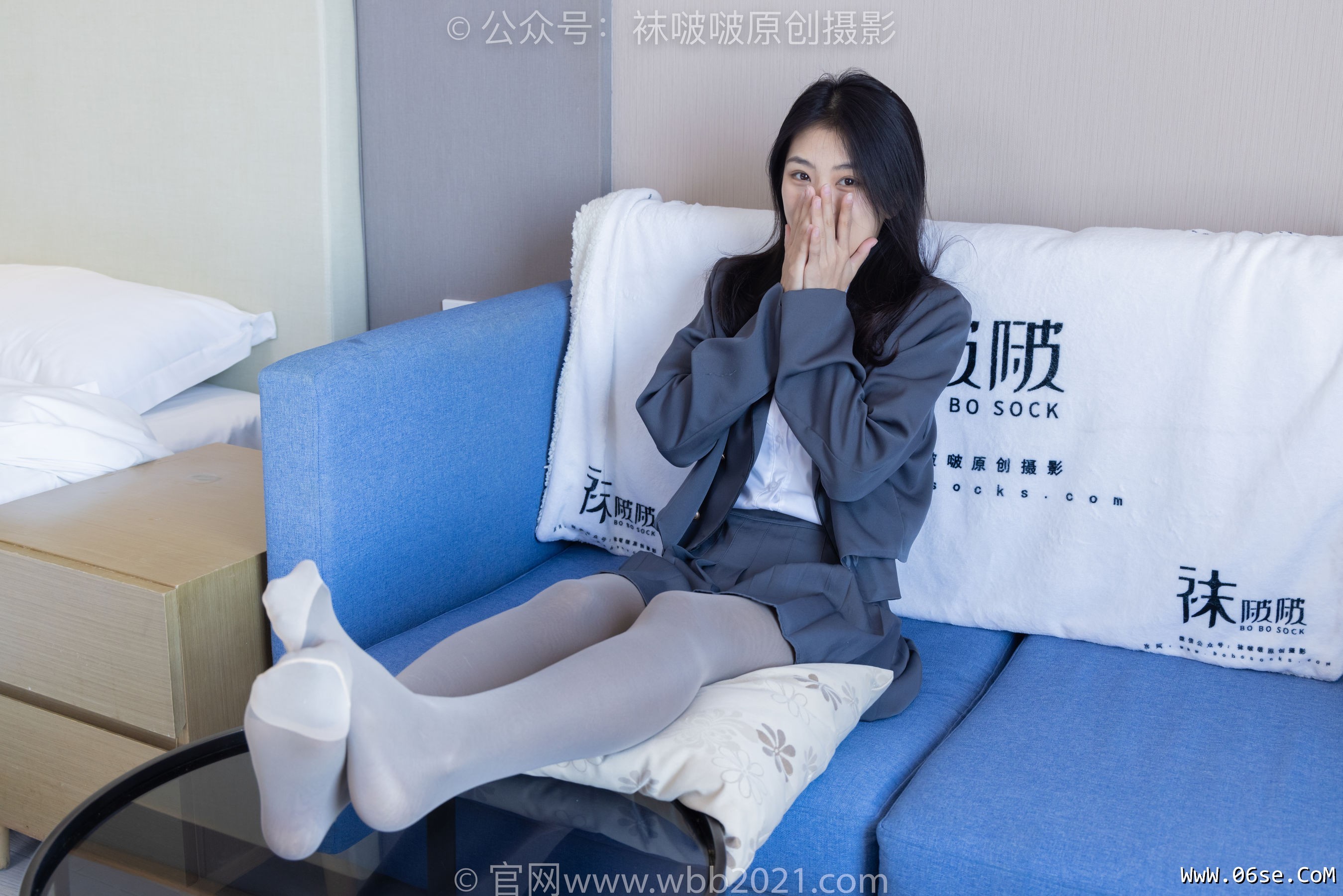 图片[142]-BoBoSocks袜啵啵 No.312 奶油 -高跟鞋、黑丝打底、肉丝[160P]-六色网