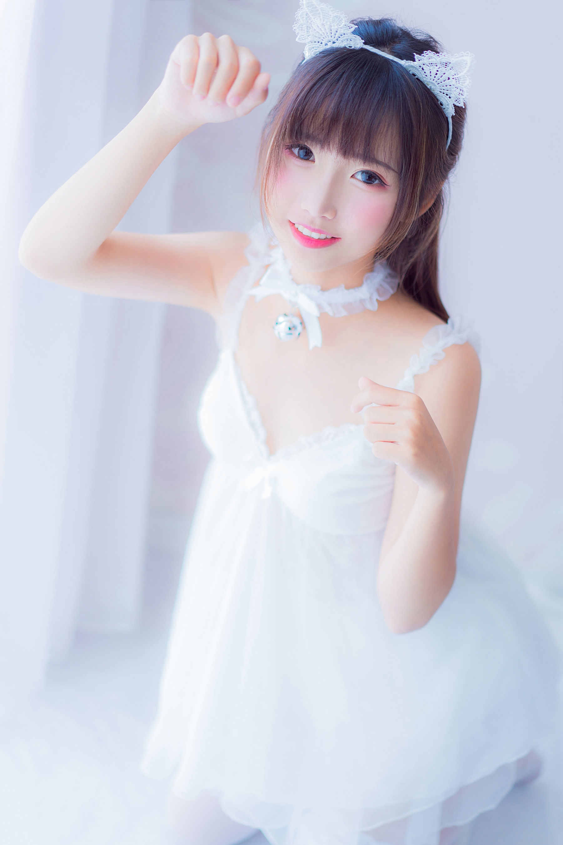 图片[11]-喵糖映画 VOL.415 白裙少女 [30P]-六色网