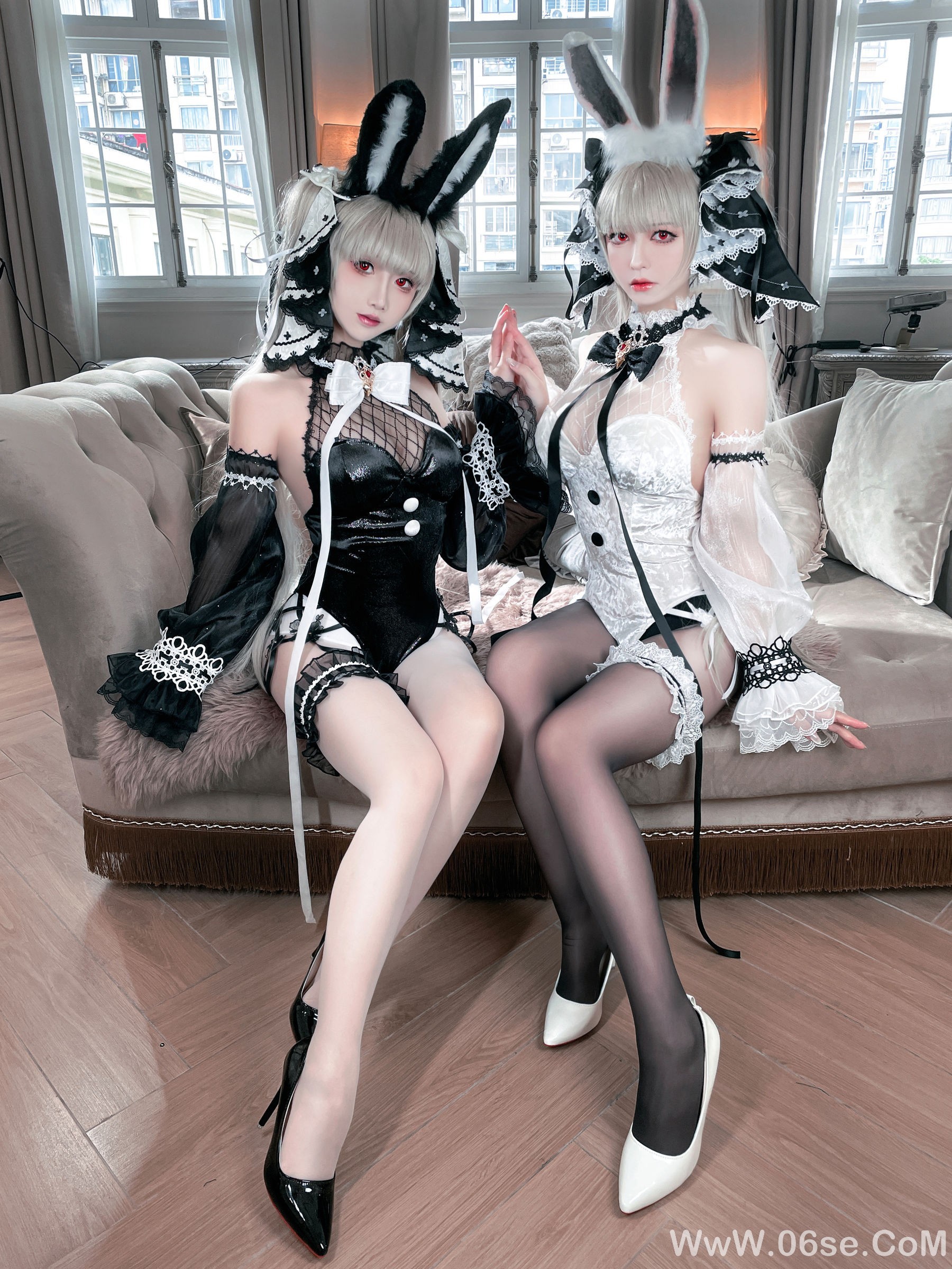 图片[43]-可爱人气Coser 面饼仙儿&半半子 – 碧蓝航线 可畏兔兔[57P]-六色网