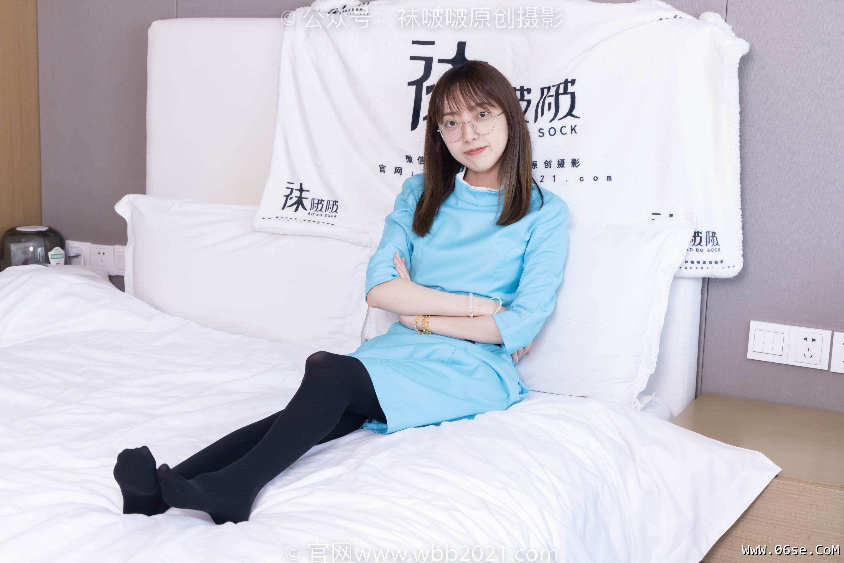 图片[97]-BoBoSocks袜啵啵 No.440 稚予 -高跟鞋、厚黑丝、空姐制服[200P]-六色网