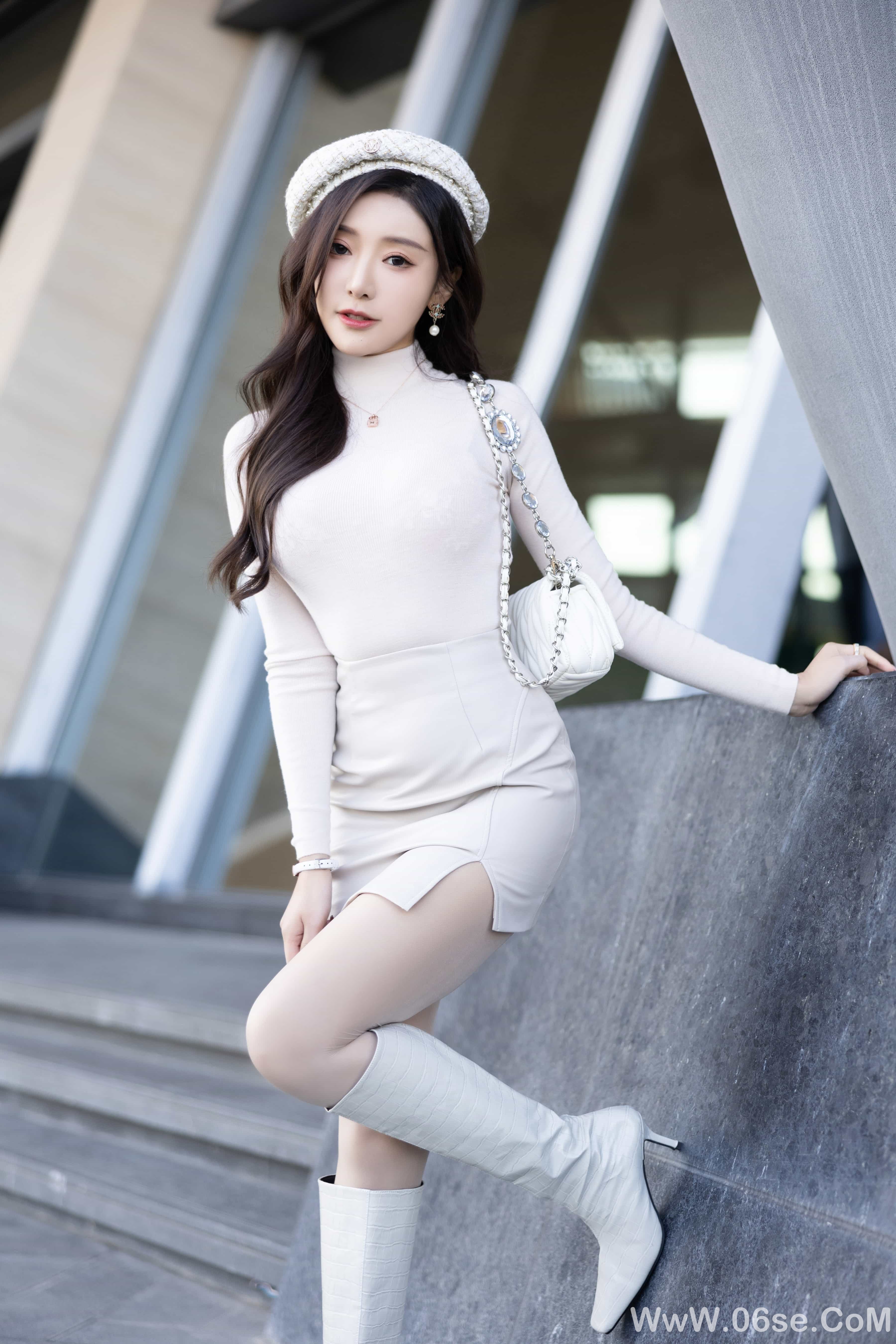 图片[90]-王馨瑶Yanni – 毛衣皮裙[112P]-六色网