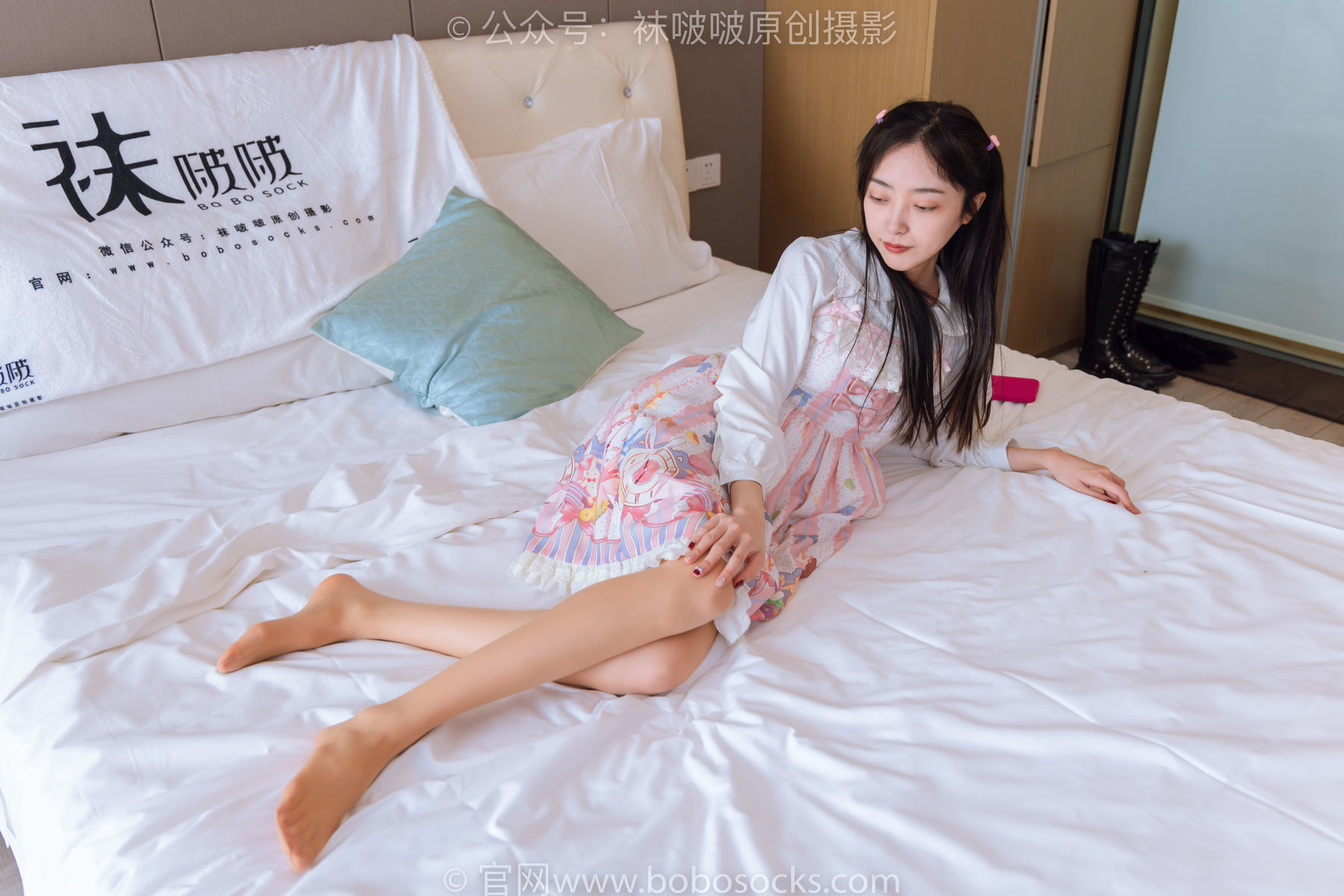 图片[133]-BoBoSocks袜啵啵 No.187 稚予-Lolita裙、白皮鞋、肉丝[140P]-六色网
