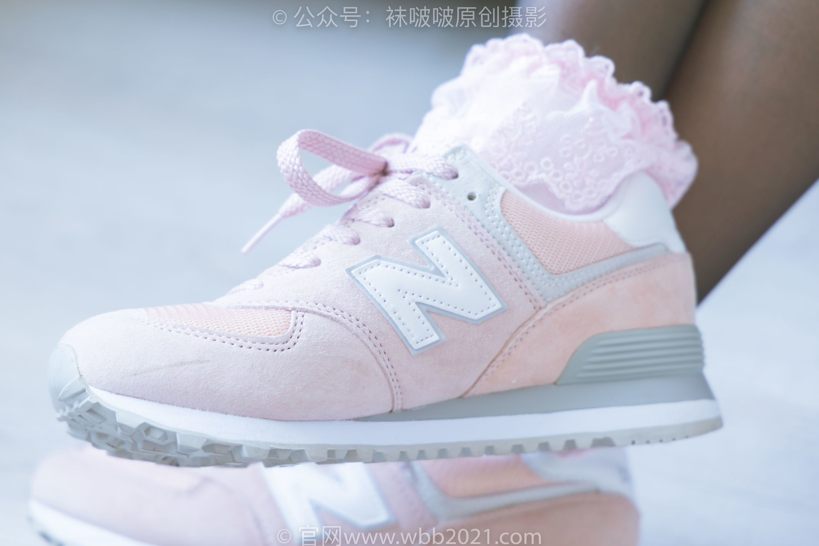 图片[61]-BoBoSocks袜啵啵 No.273 小沫 -运动鞋、粉色棉袜、黑丝[143P]-六色网