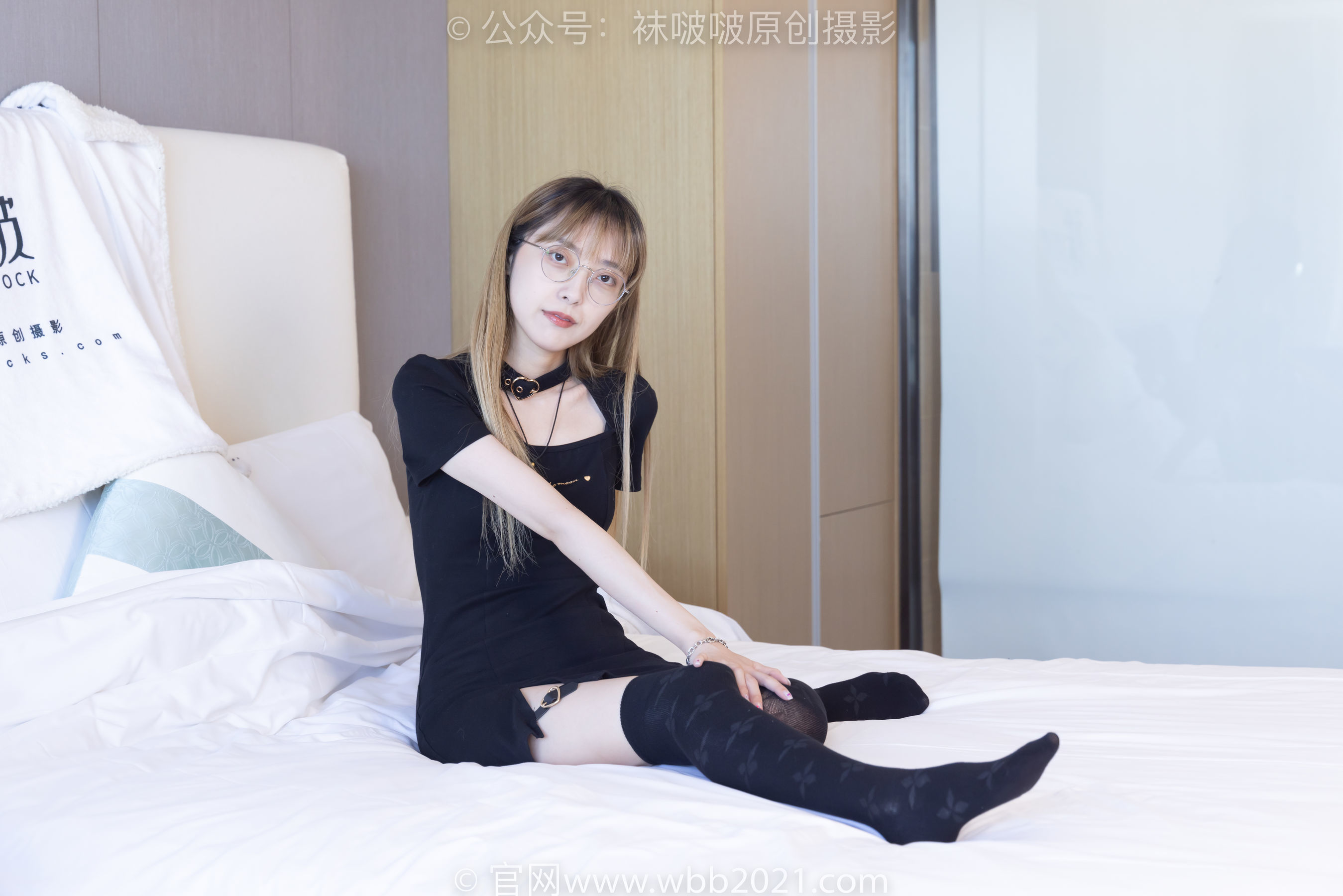 图片[75]-BoBoSocks袜啵啵 No.270 稚予 -高跟鞋、皮鞋、厚黑丝、黑色大腿棉袜[149P]-六色网