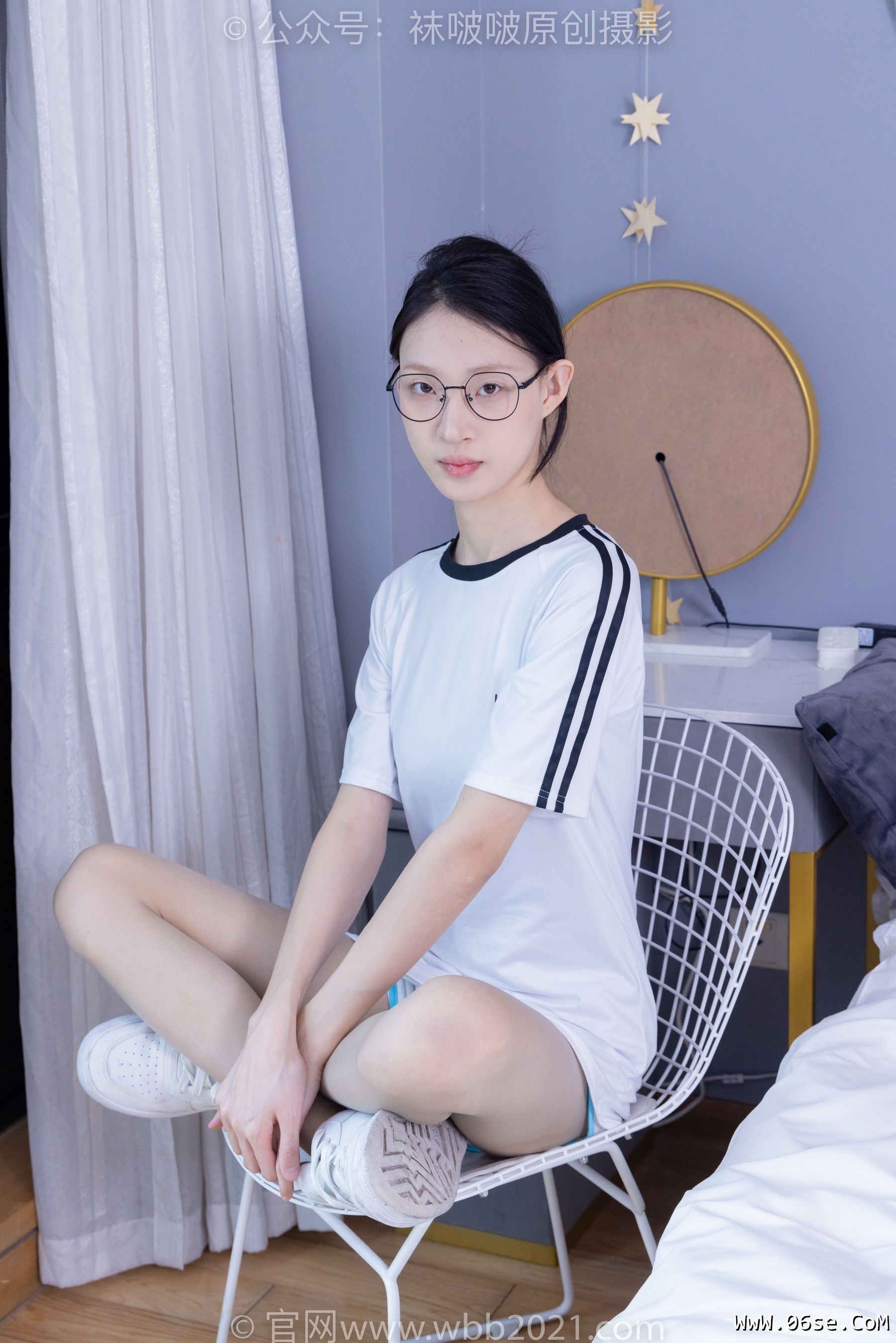 图片[133]-BoBoSocks袜啵啵 No.350 雪糕 -板鞋、灰丝[180P]-六色网