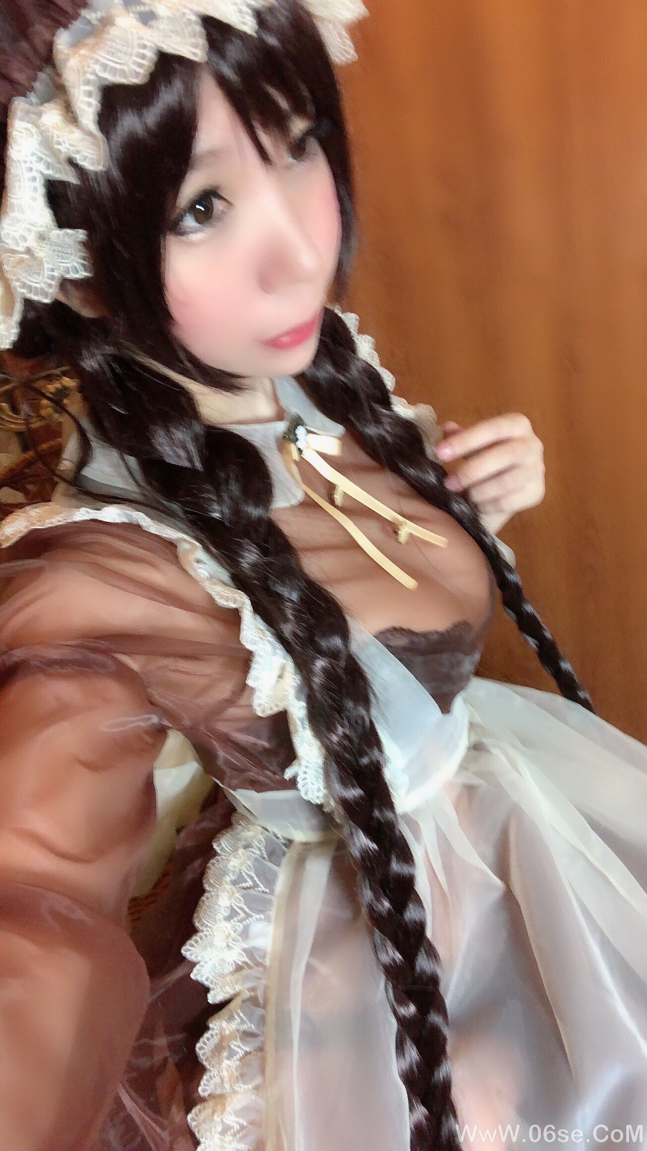 图片[36]-二次元巨乳美女鹿野希 透明女仆[97P]-六色网