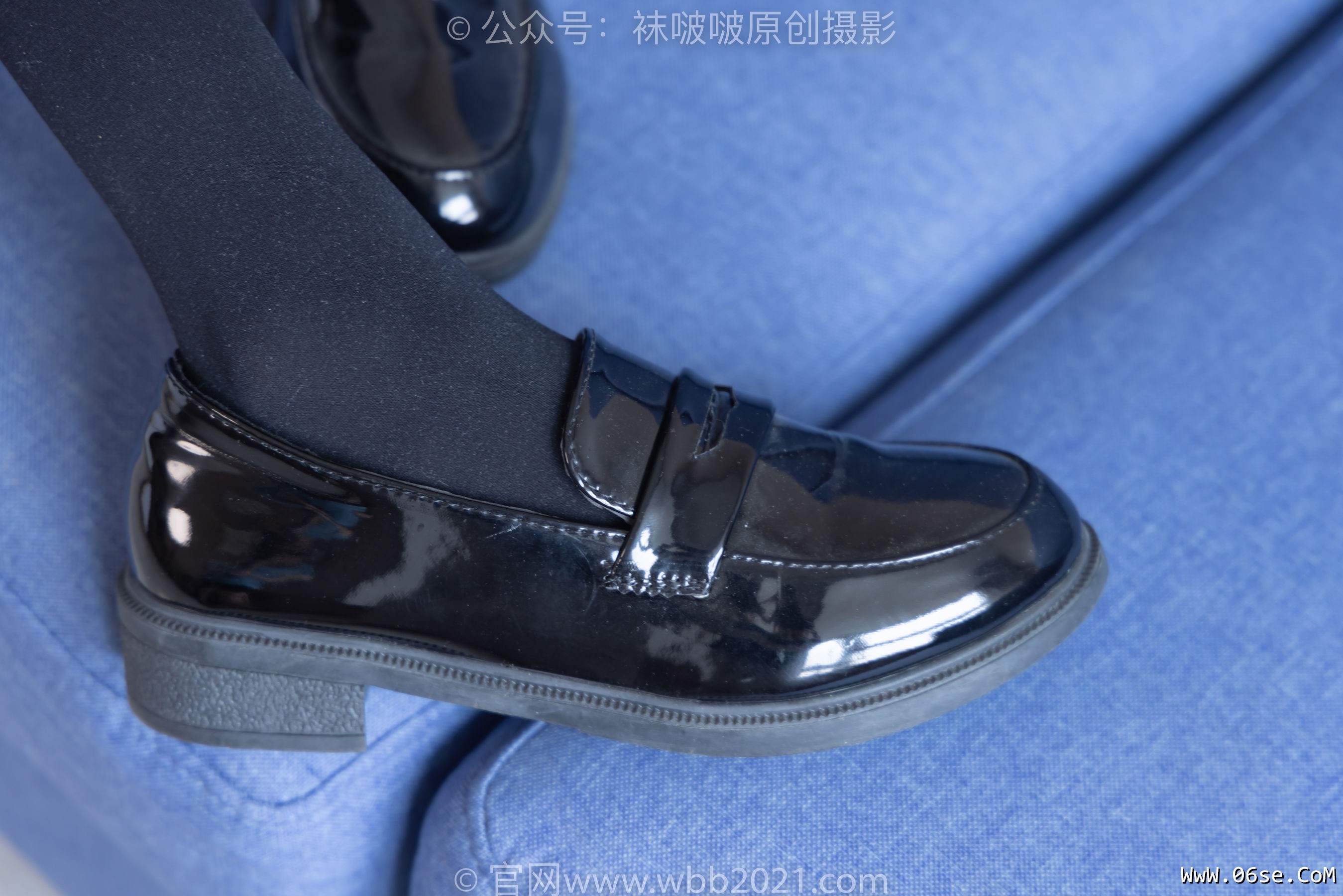 图片[23]-BoBoSocks袜啵啵 No.255 稚予 -皮鞋、厚黑丝[144P]-六色网