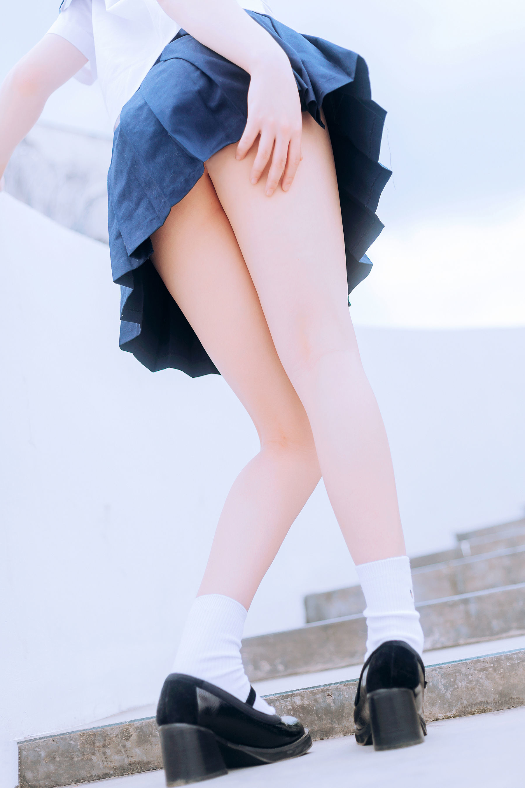 图片[2]-喵糖映画 VOL.446 绿意JK 写真套图 [36P]-六色网