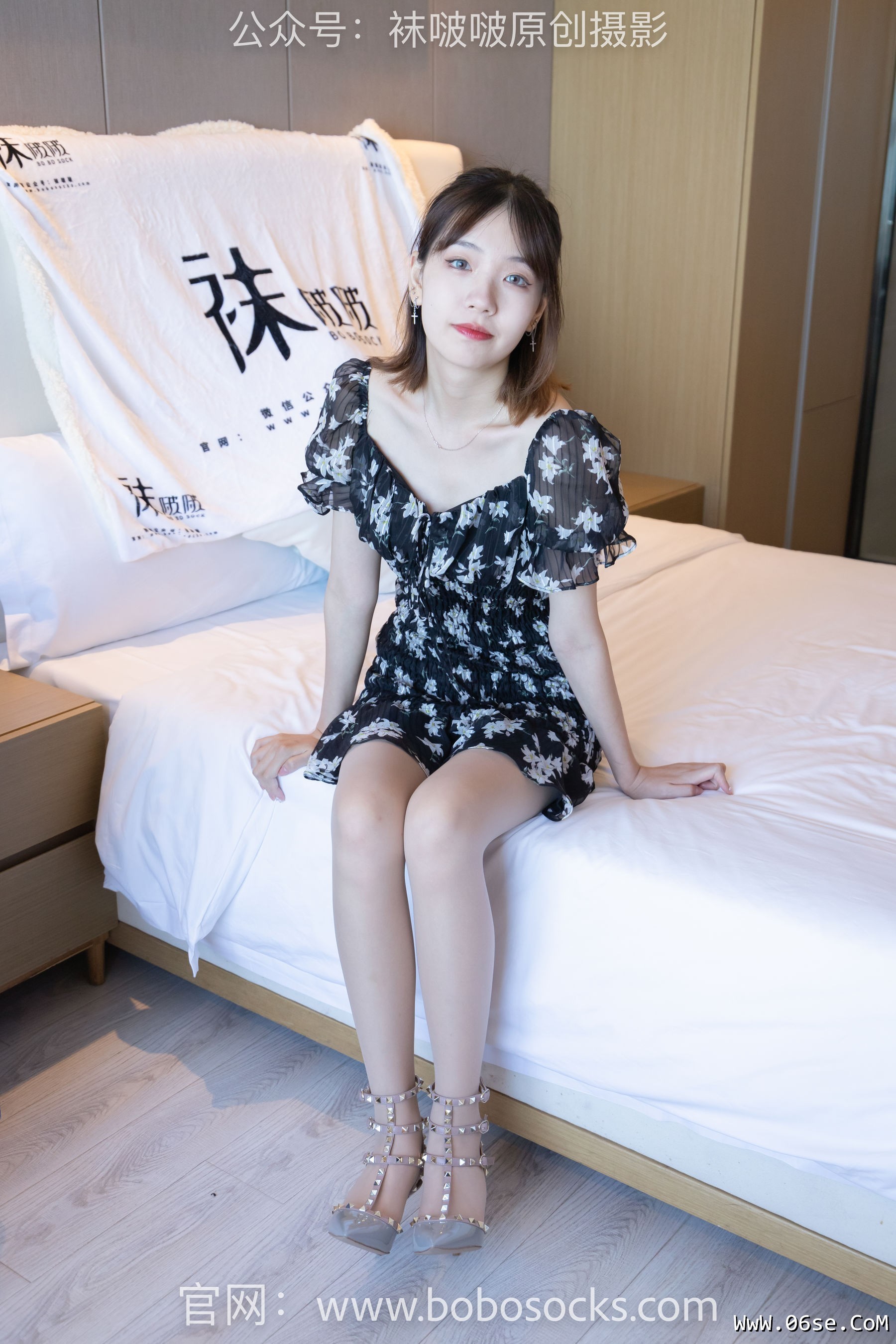 图片[41]-BoBoSocks袜啵啵 No.145 小甜豆-华伦天奴高跟鞋、肉丝[136P]-六色网