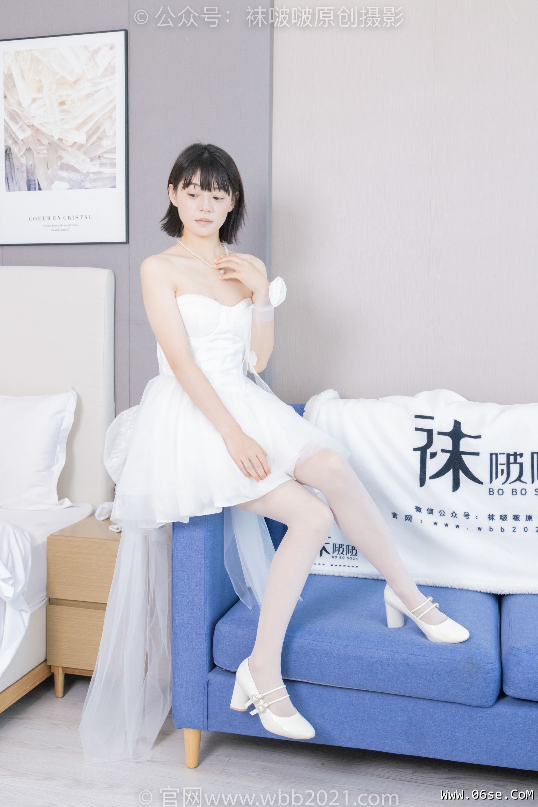 图片[51]-BoBoSocks袜啵啵 No.443 糯米 -高跟鞋、白丝、裸足[139P]-六色网