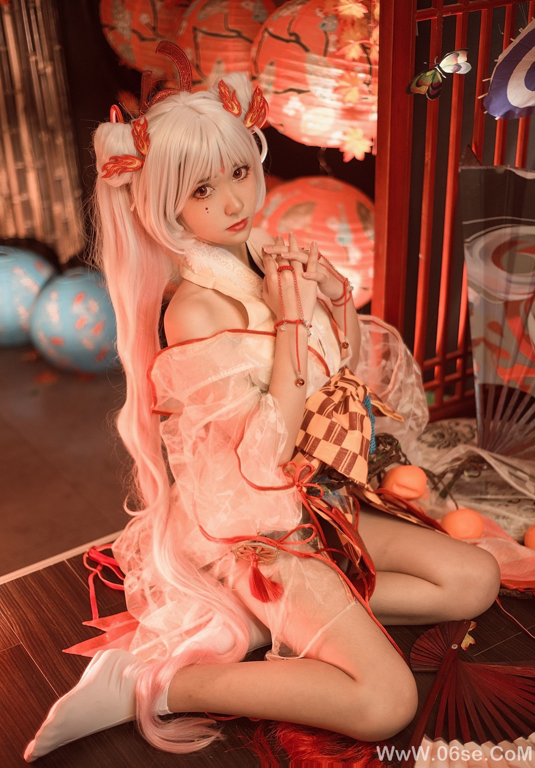 图片[3]-动漫博主南桃Momoko 不知火和服[13P]-六色网