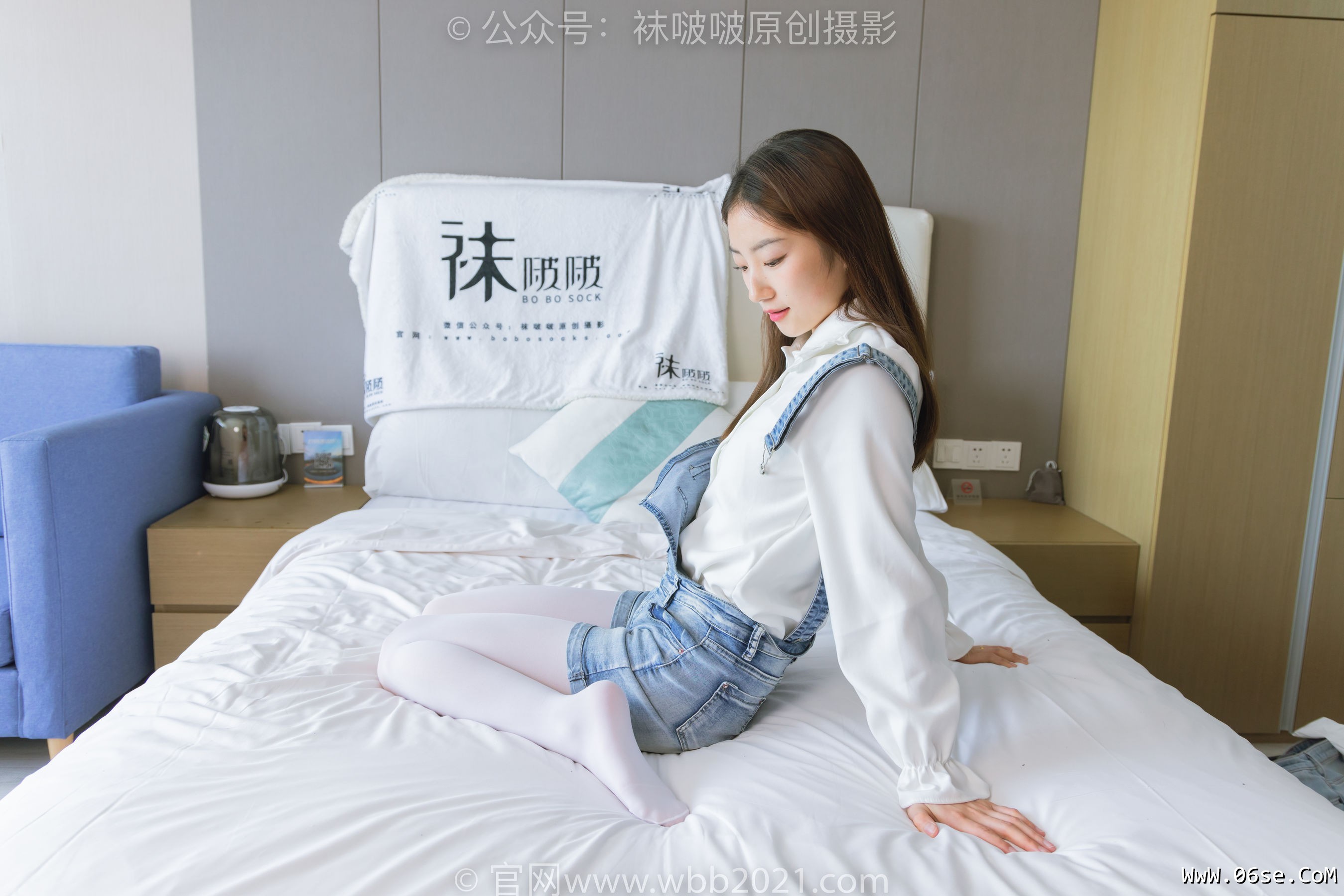 图片[100]-BoBoSocks袜啵啵 No.261 小沫 -板鞋、厚白丝[142P]-六色网