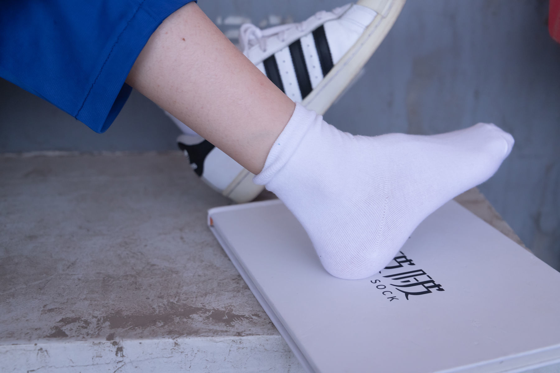 图片[45]-BoBoSocks袜啵啵 No.002 稚予-校服、贝壳头、白棉袜、裸足[139P]-六色网