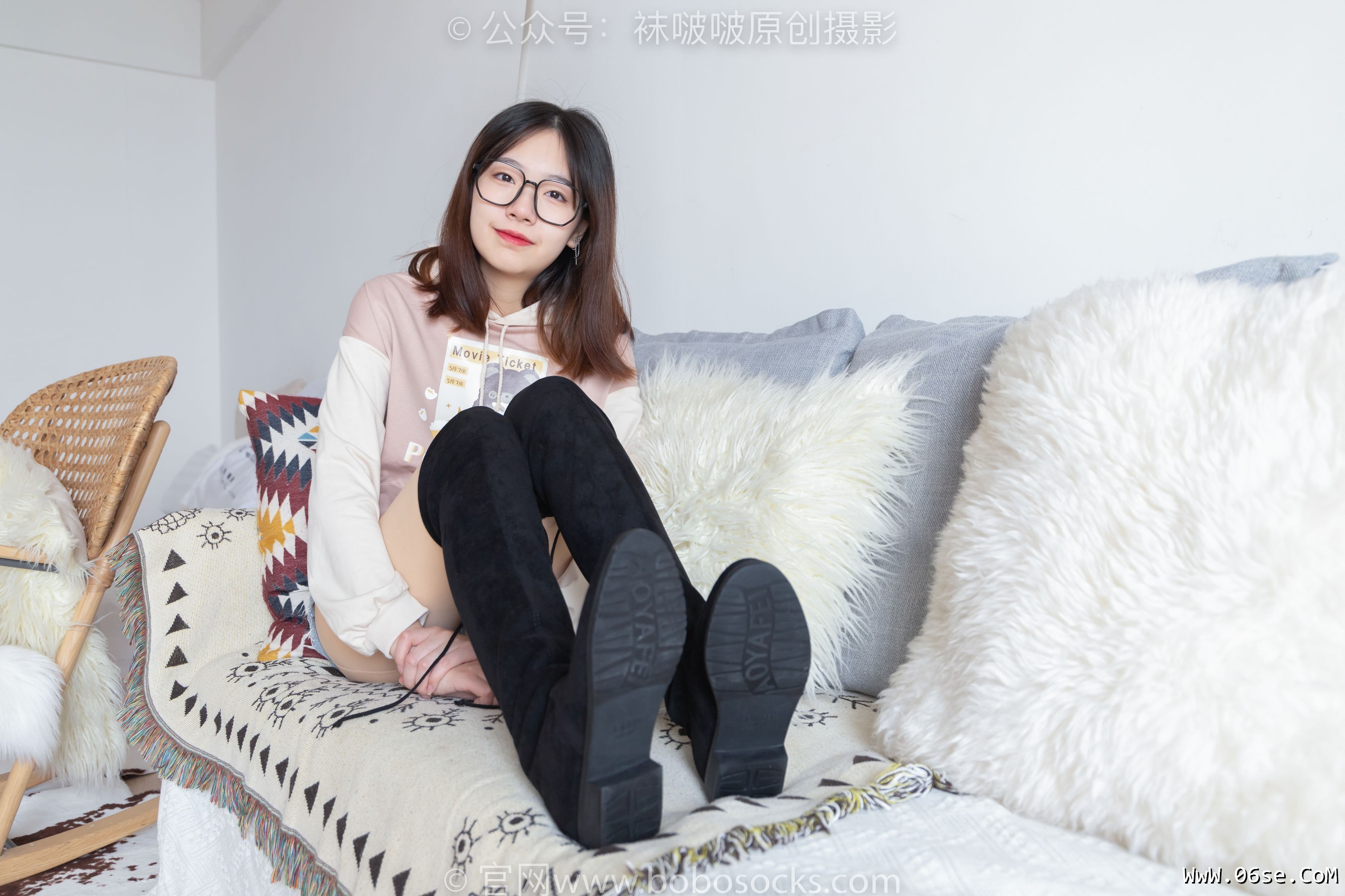图片[72]-BoBoSocks袜啵啵 No.218 小甜豆-长靴、厚肉丝[140P]-六色网