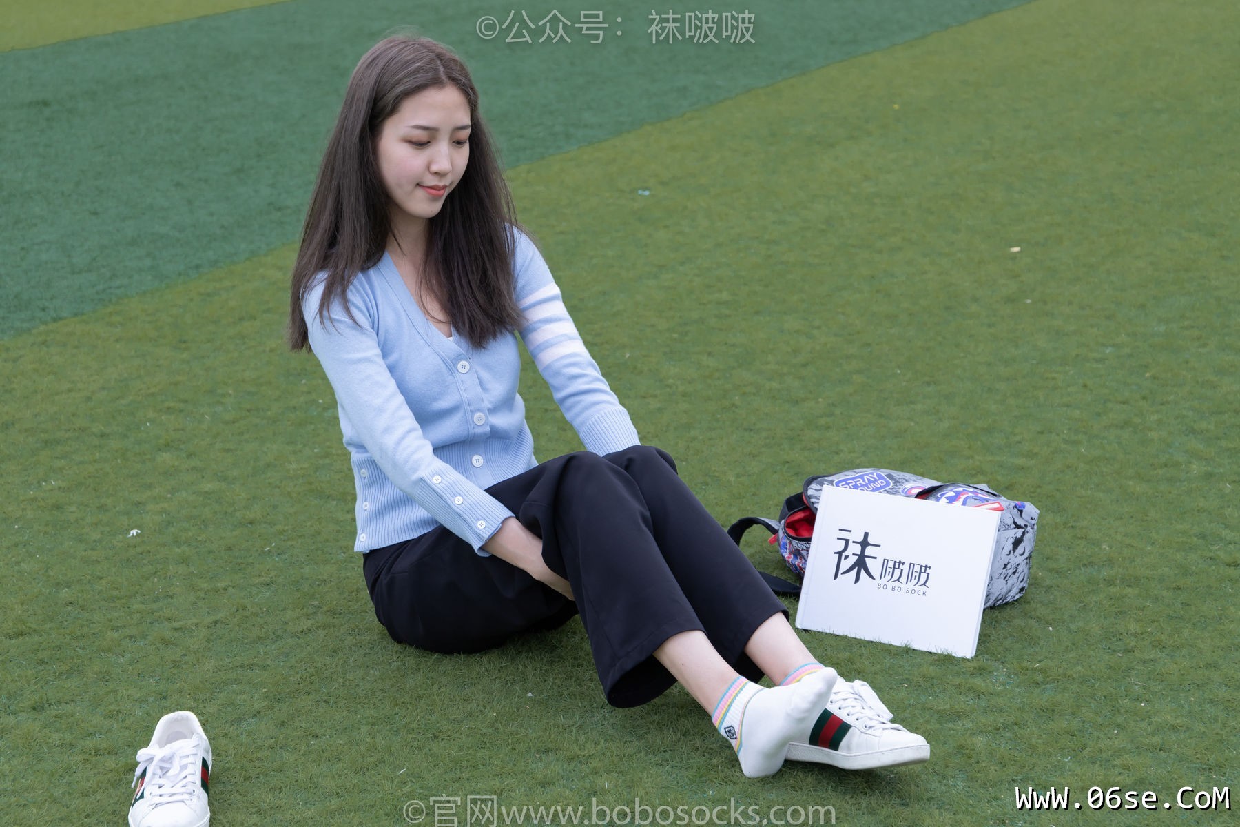 图片[30]-BoBoSocks袜啵啵 No.021 泡芙-板鞋、白棉袜、裸足[131P]-六色网