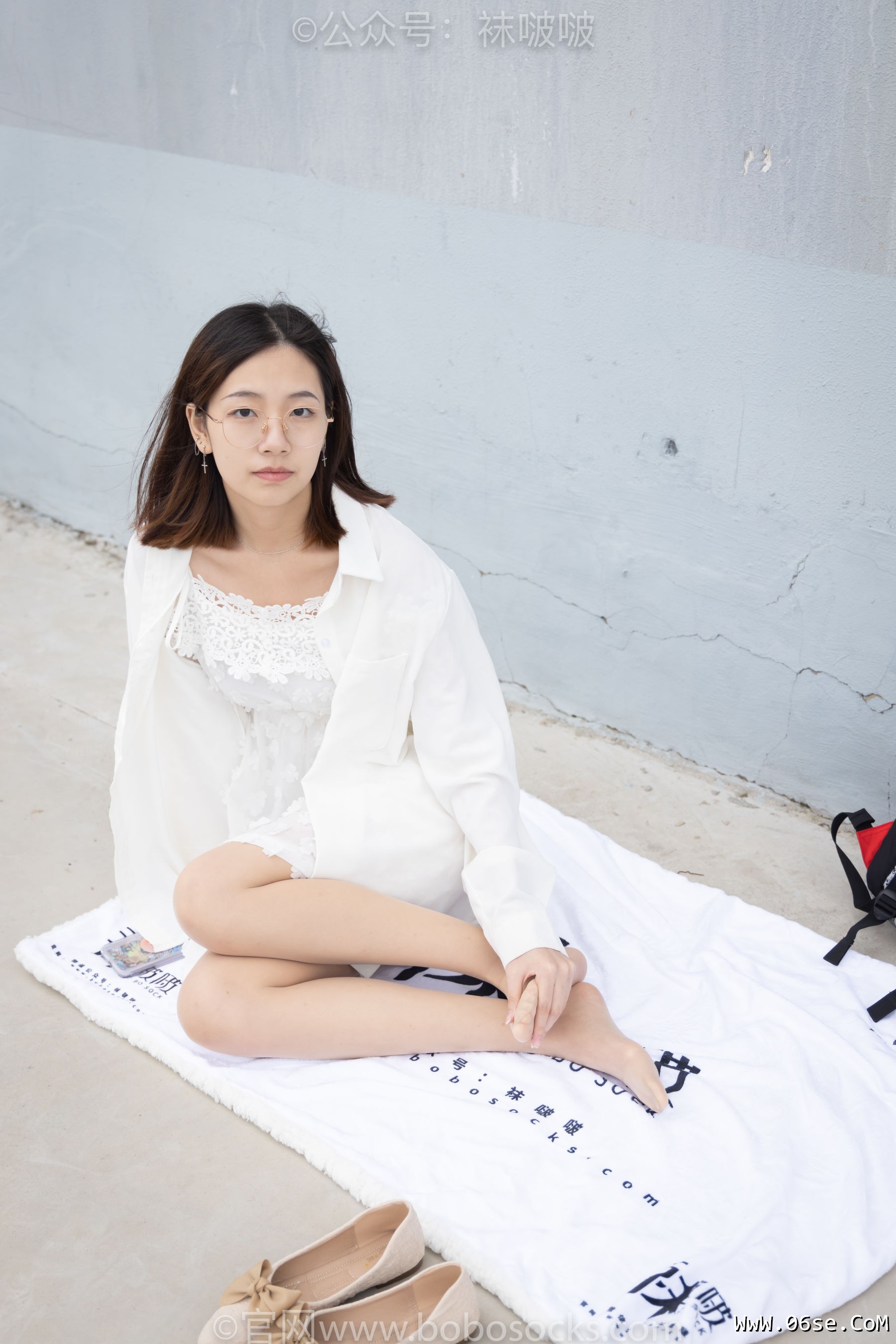 图片[107]-BoBoSocks袜啵啵 No.048 小甜豆-平底鞋、肉丝[146P]-六色网