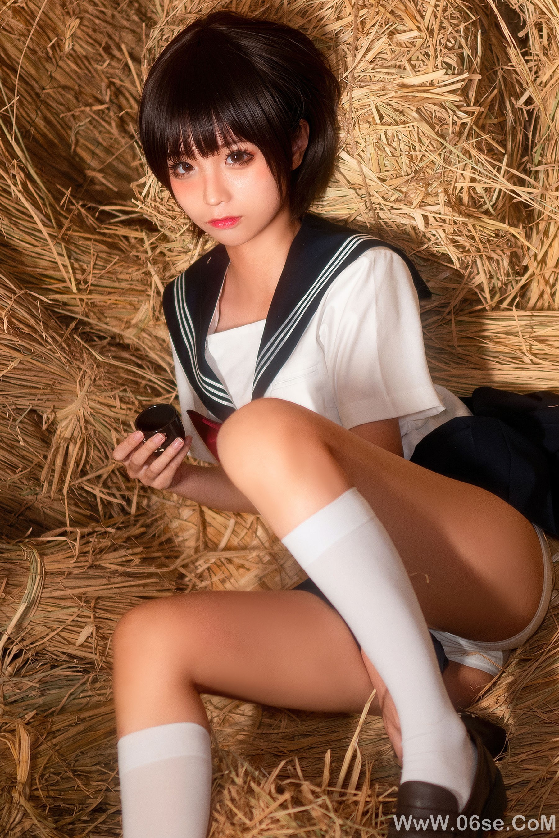 图片[2]-动漫博主蠢沫沫 稻草里的少女[50P]-六色网