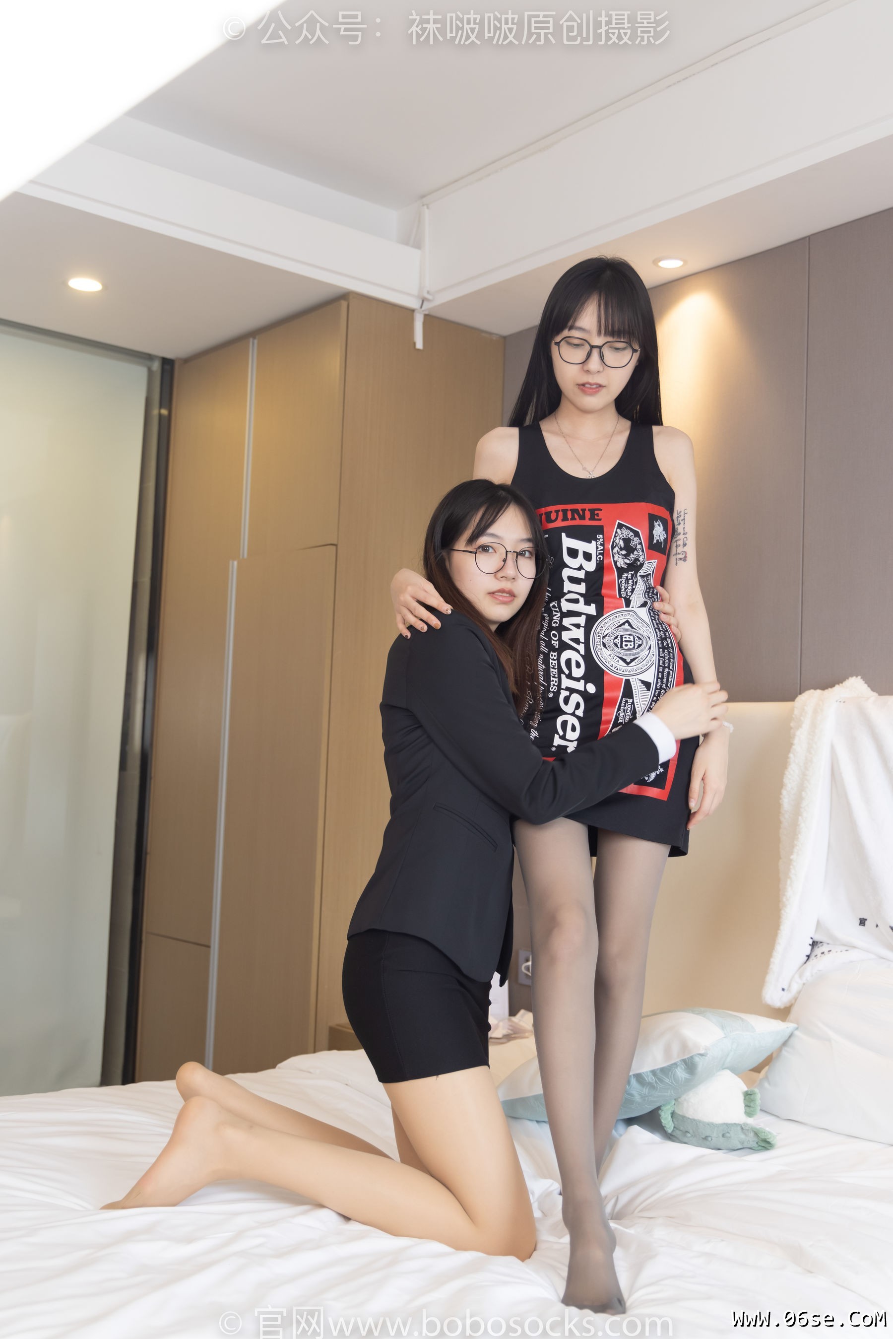 图片[31]-BoBoSocks袜啵啵 No.165 小甜豆稚予-高跟鞋、深灰丝、肉丝、吊带黑丝[208P]-六色网