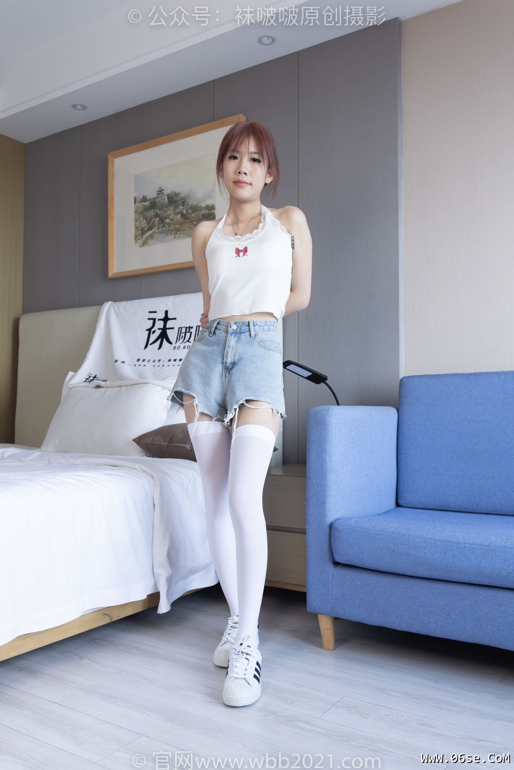 图片[114]-BoBoSocks袜啵啵 No.264 果冻 -高跟鞋、贝壳头板鞋、黑丝大腿袜、白丝大腿袜[179P]-六色网