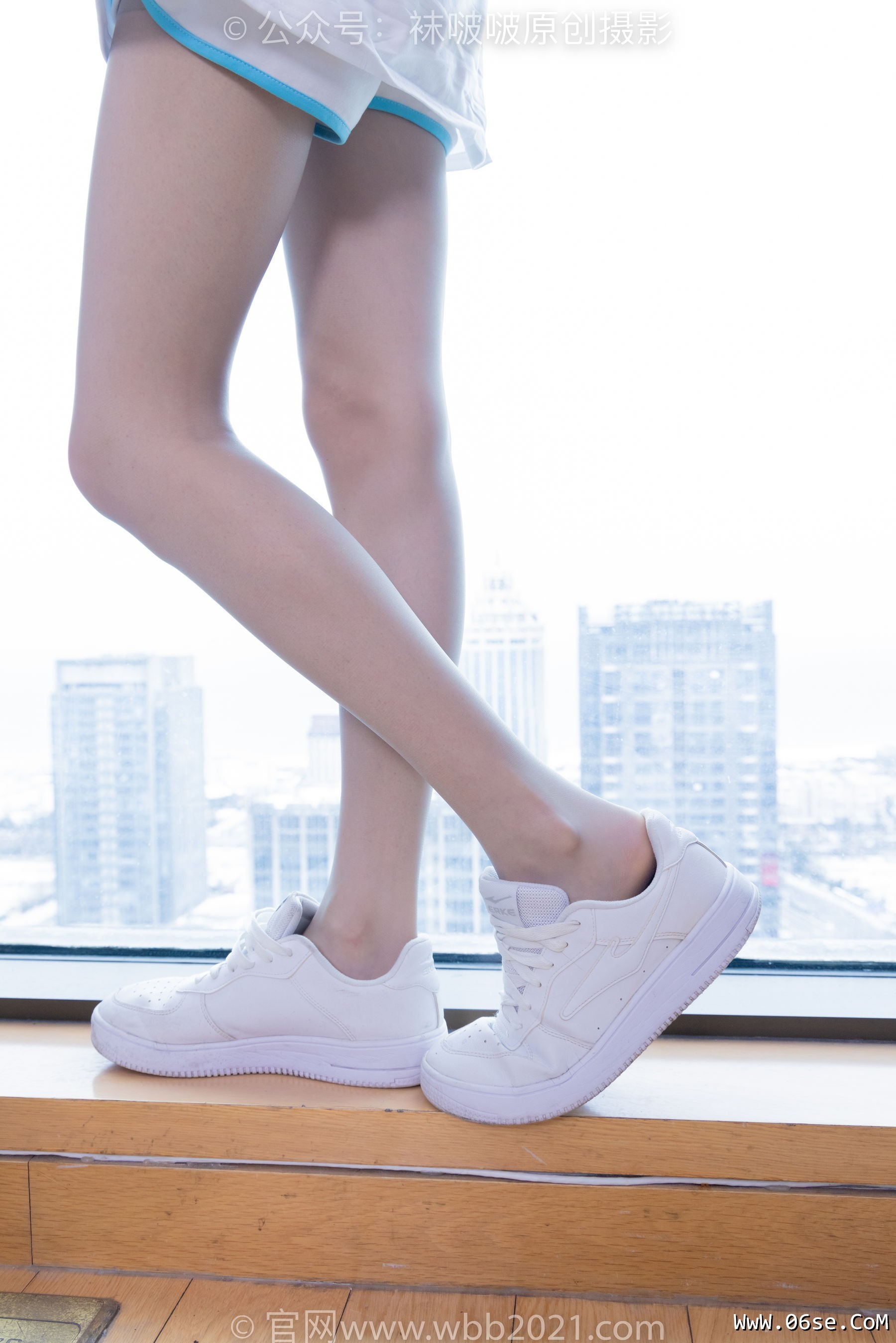 图片[140]-BoBoSocks袜啵啵 No.350 雪糕 -板鞋、灰丝[180P]-六色网