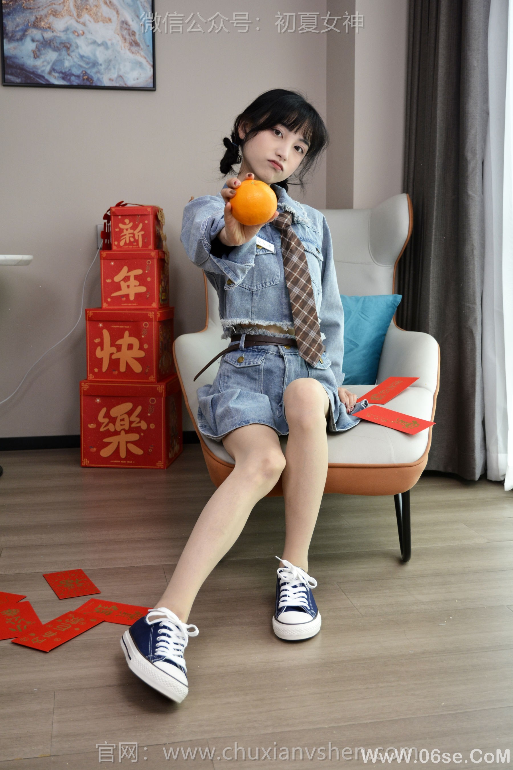 图片[107]-初夏女神 No.247 柒柒 浪漫牛仔[140P]-六色网