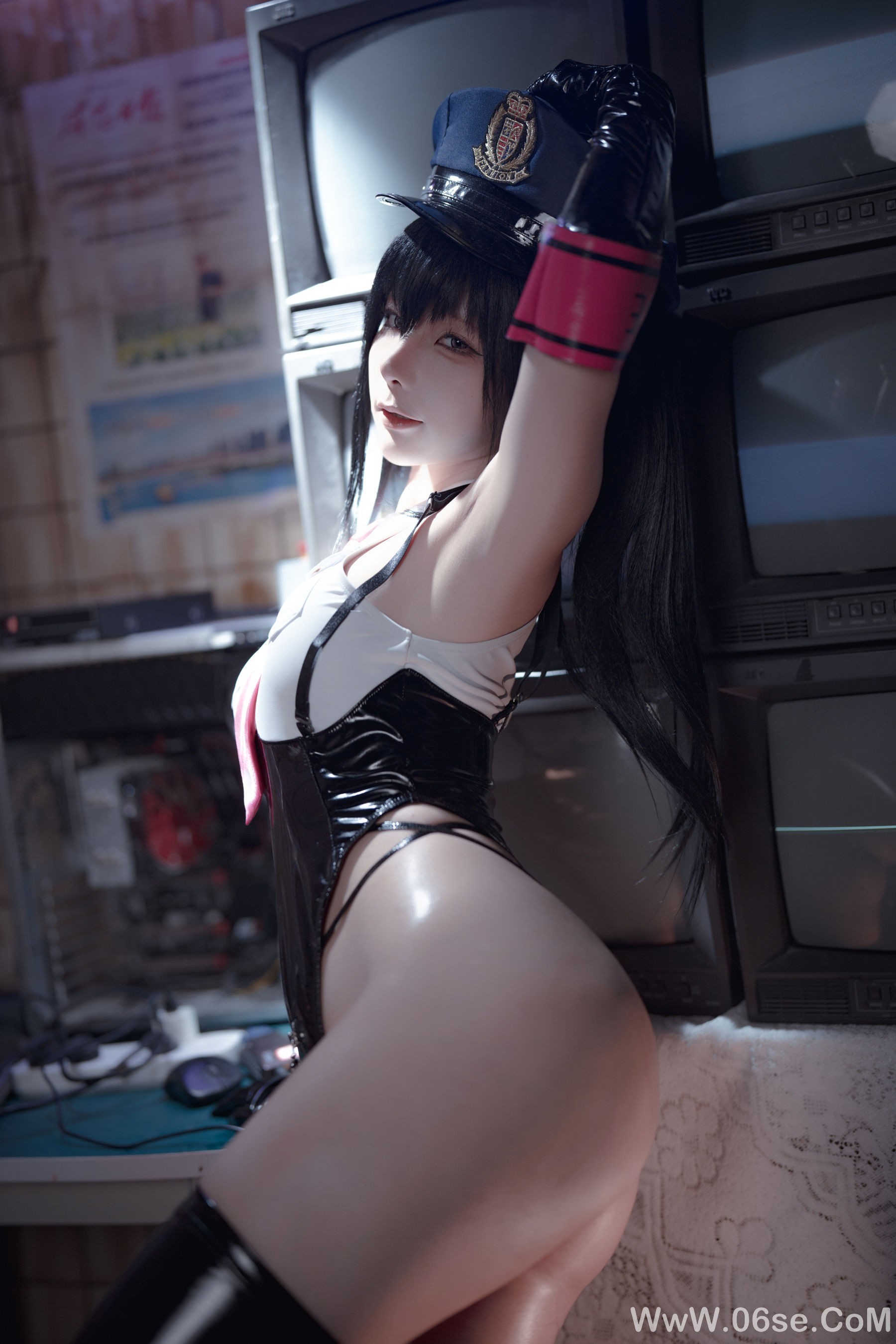 图片[48]-动漫博主蠢沫沫 – 沙希女警[118P]-六色网