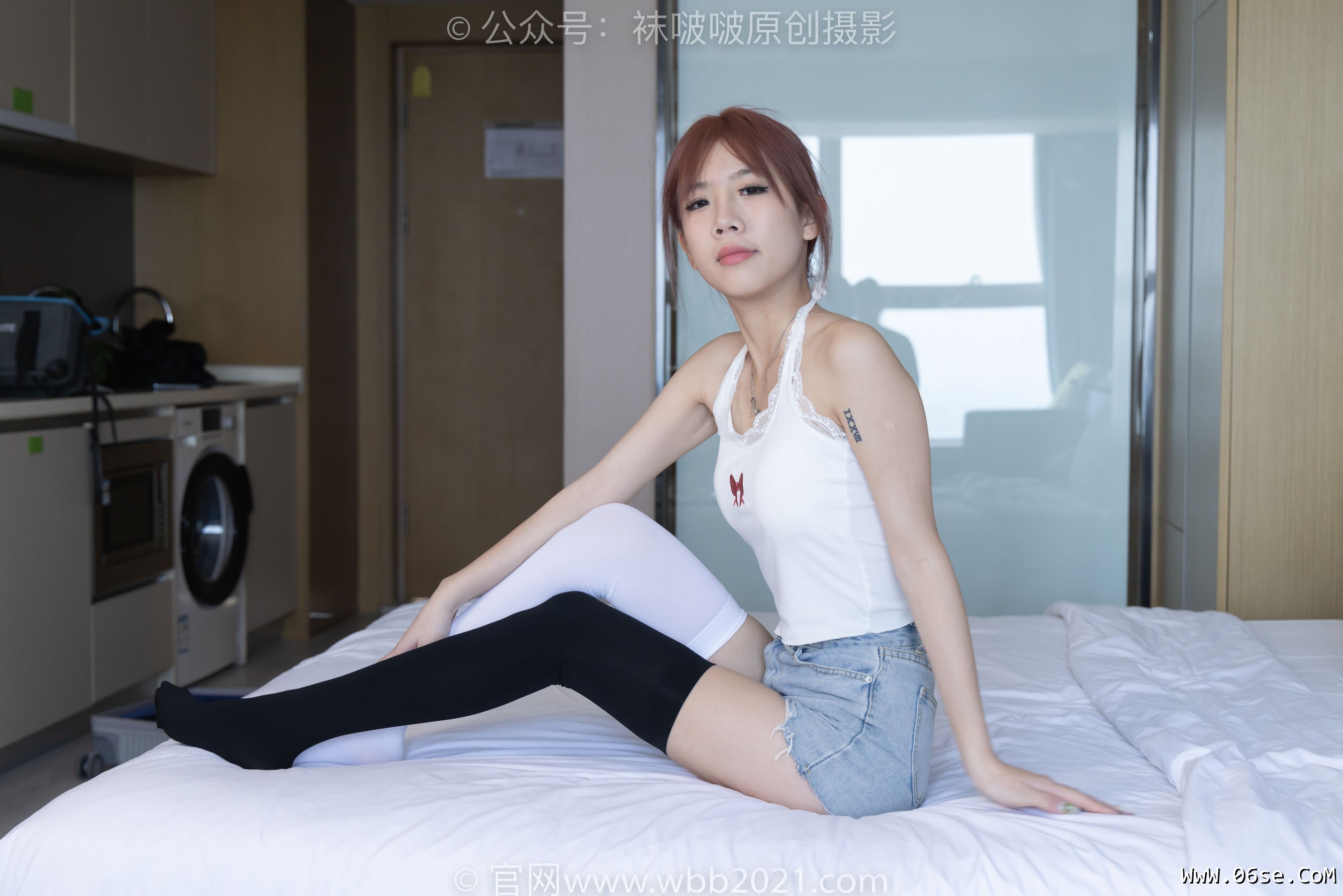 图片[154]-BoBoSocks袜啵啵 No.264 果冻 -高跟鞋、贝壳头板鞋、黑丝大腿袜、白丝大腿袜[179P]-六色网