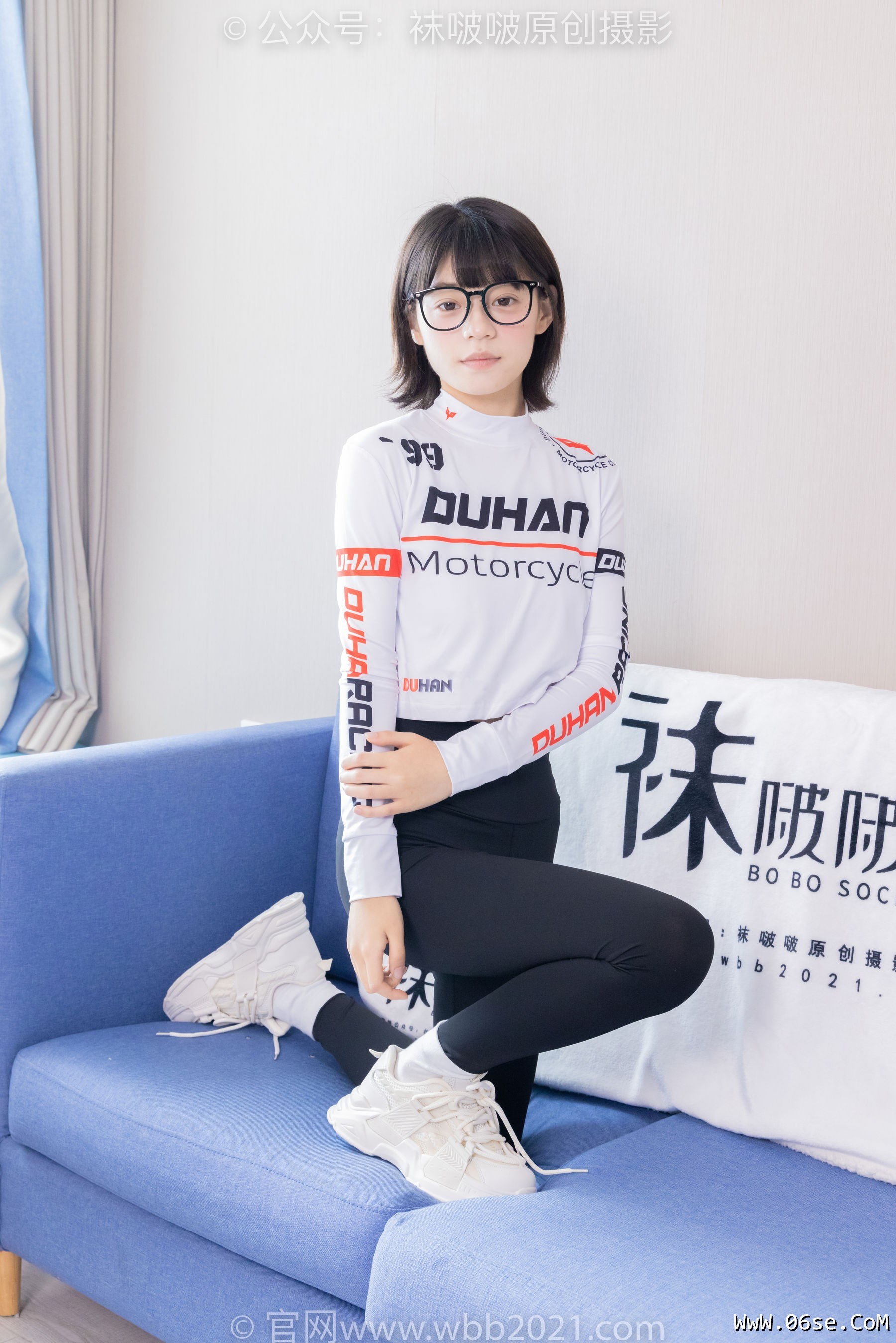 图片[60]-BoBoSocks袜啵啵 No.410 糯米 -运动鞋、白棉袜、肉丝、瑜伽裤裤里丝[145P]-六色网