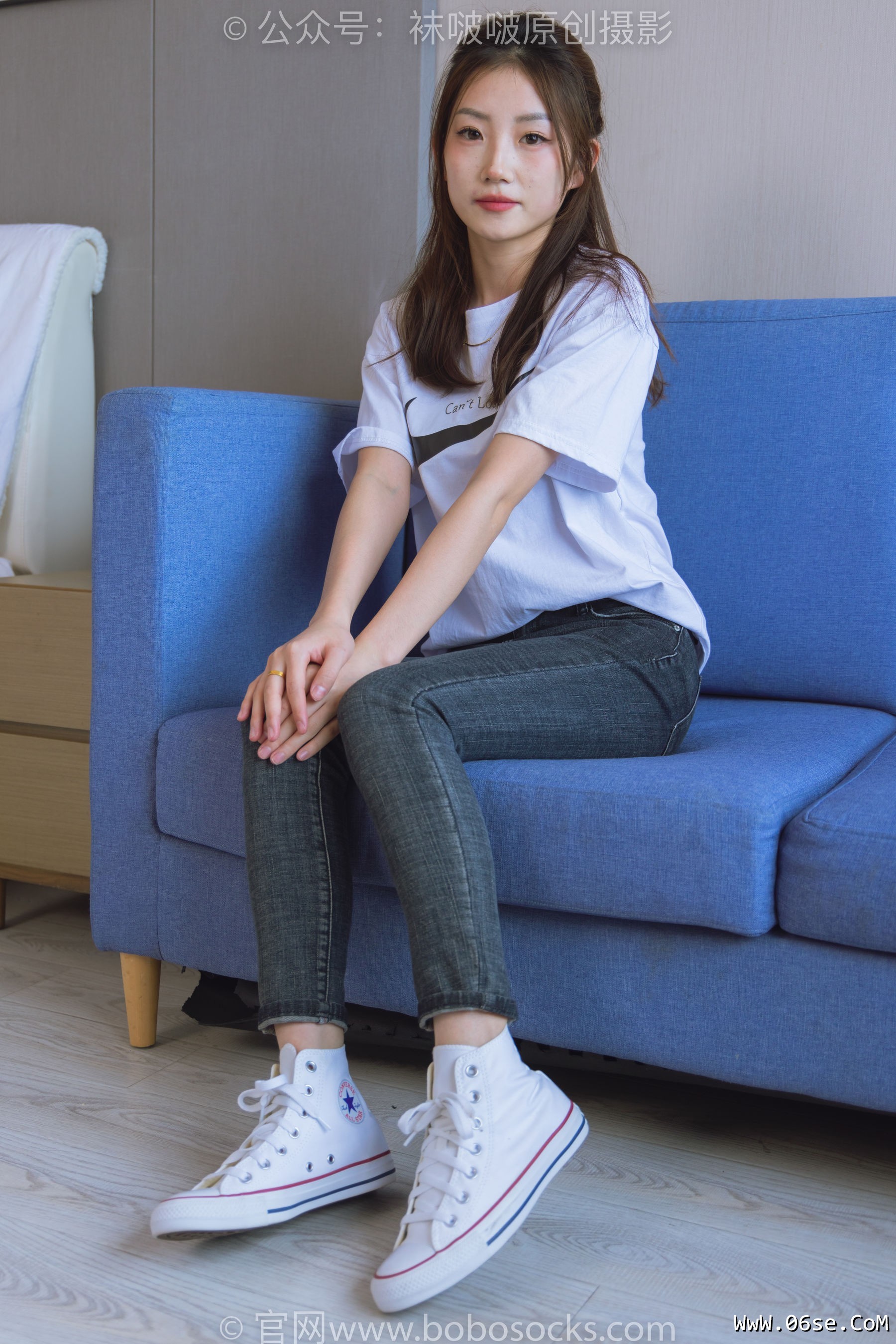 图片[59]-BoBoSocks袜啵啵 No.220 小沫-两双板鞋、短肉丝、裸足[140P]-六色网