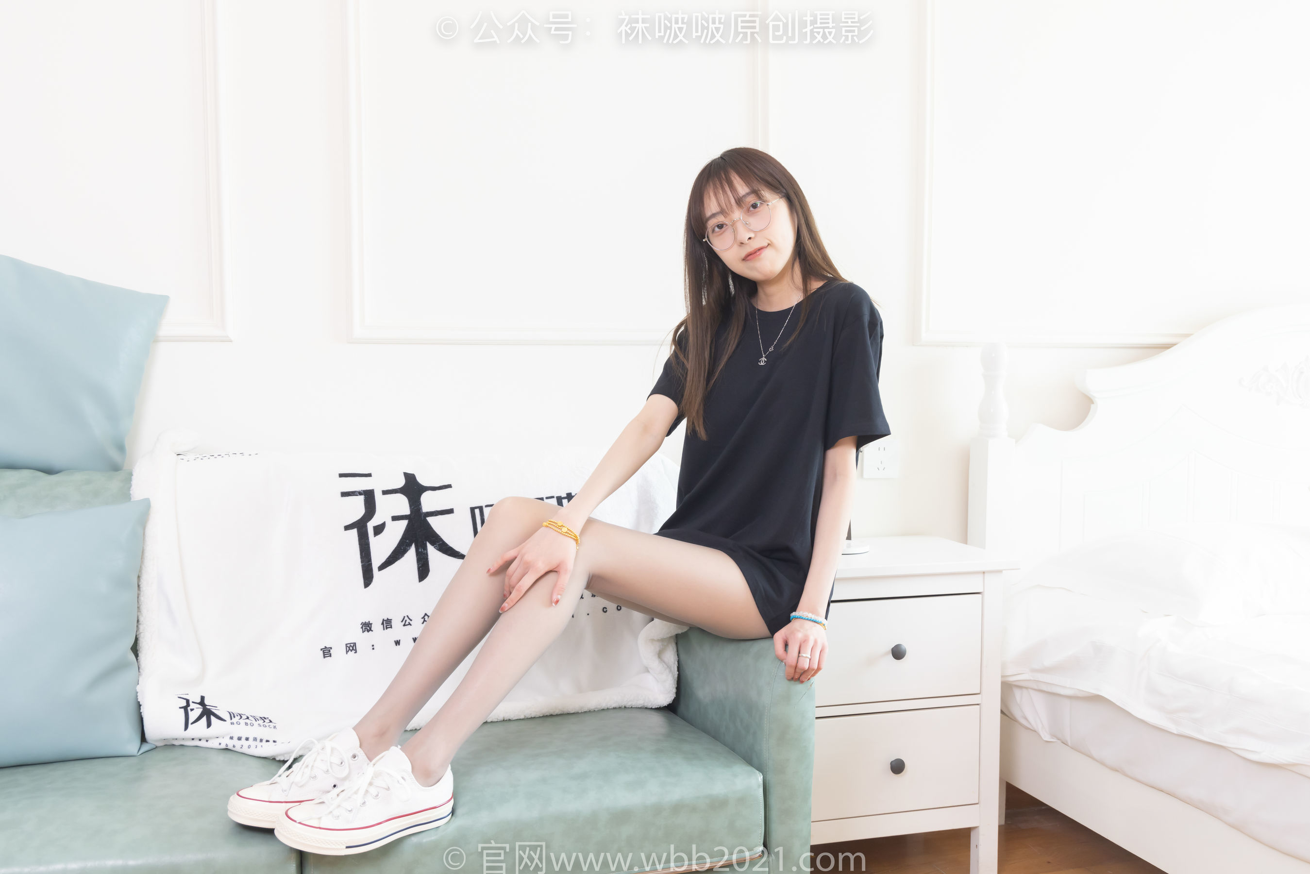 图片[35]-BoBoSocks袜啵啵 No.379 稚予 -板鞋、灰丝[140P]-六色网