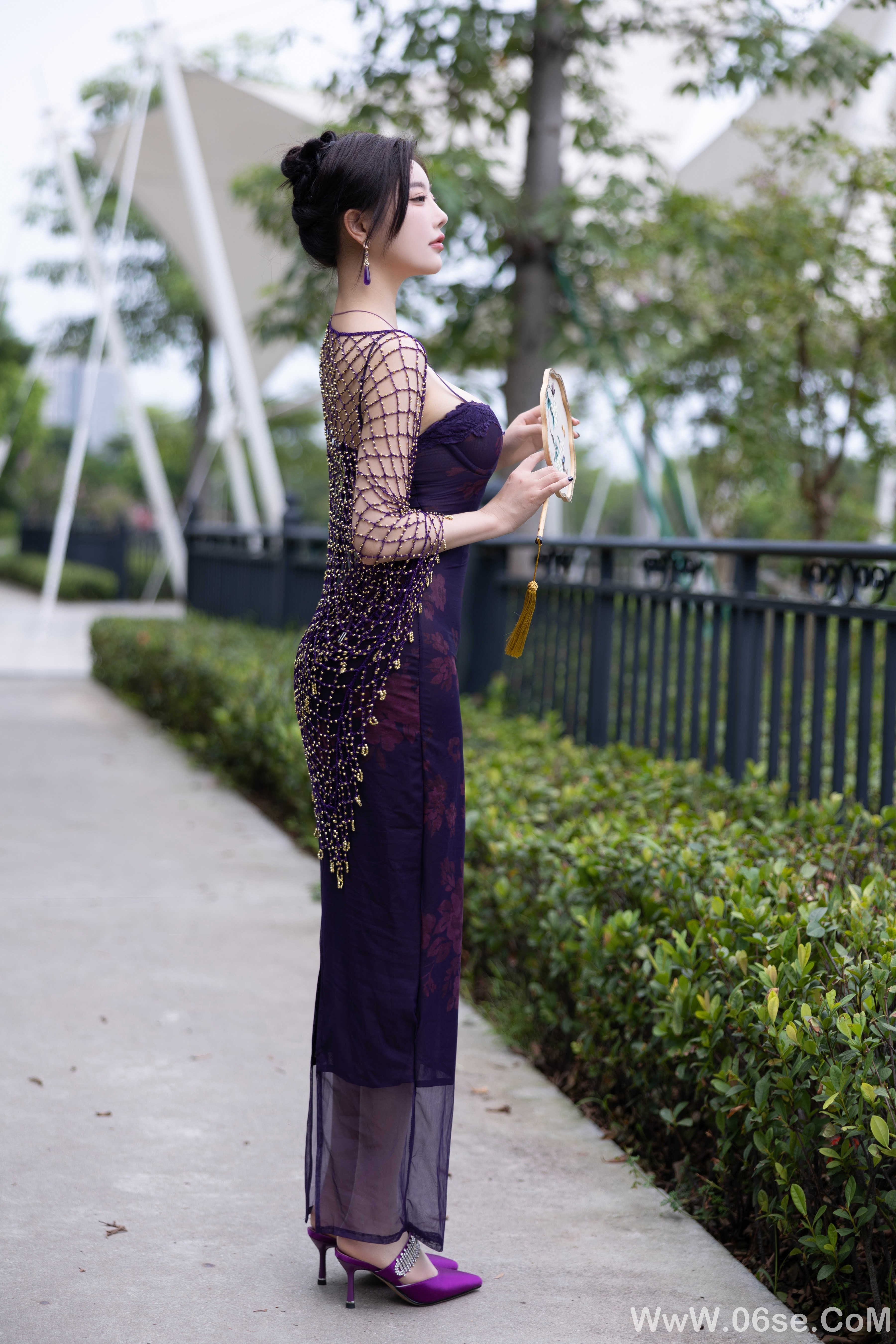 图片[23]-杨晨晨Yome – 性感连衣裙[100P]-六色网